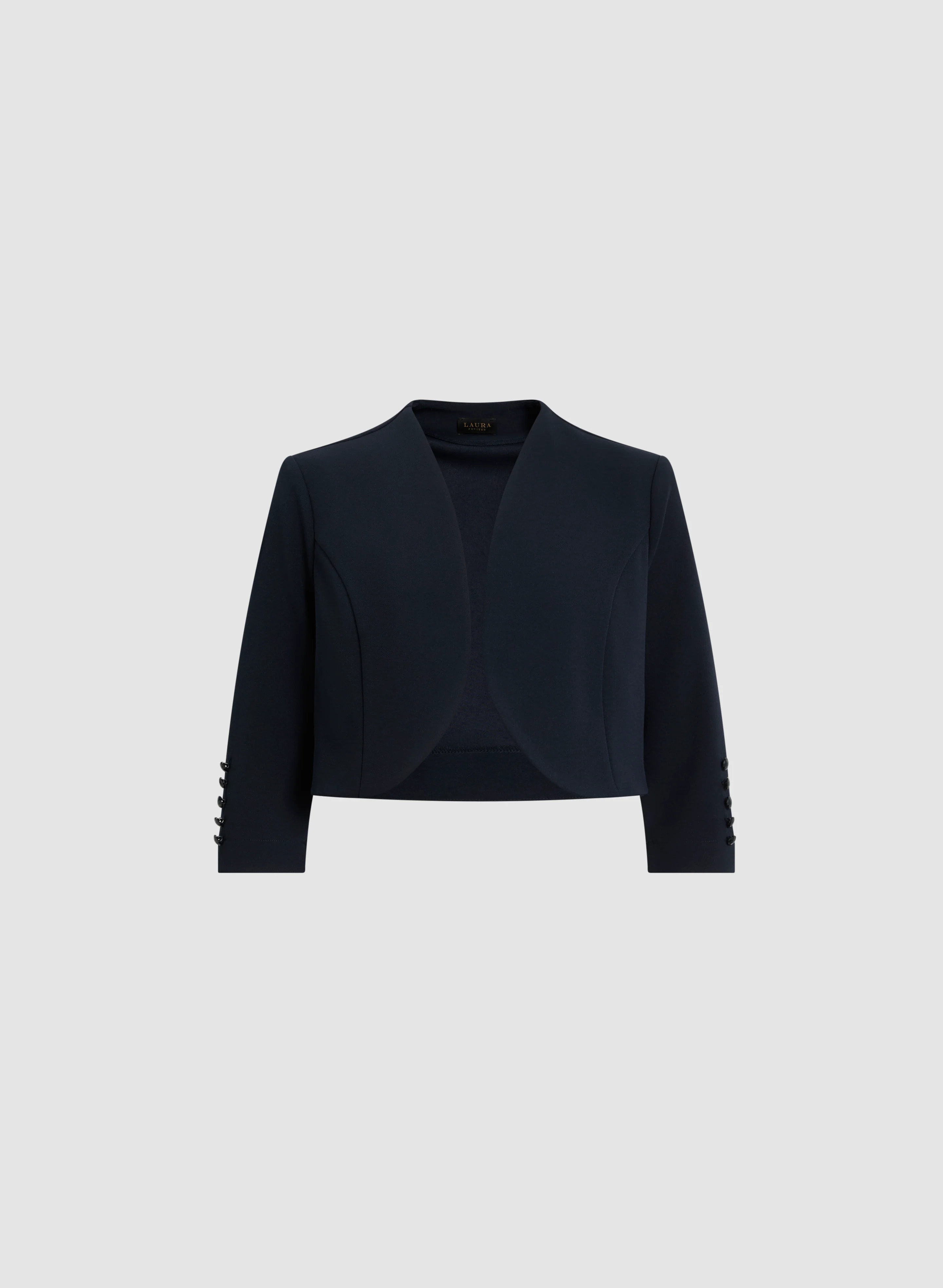 3/4 Button Sleeve Bolero - Image 6