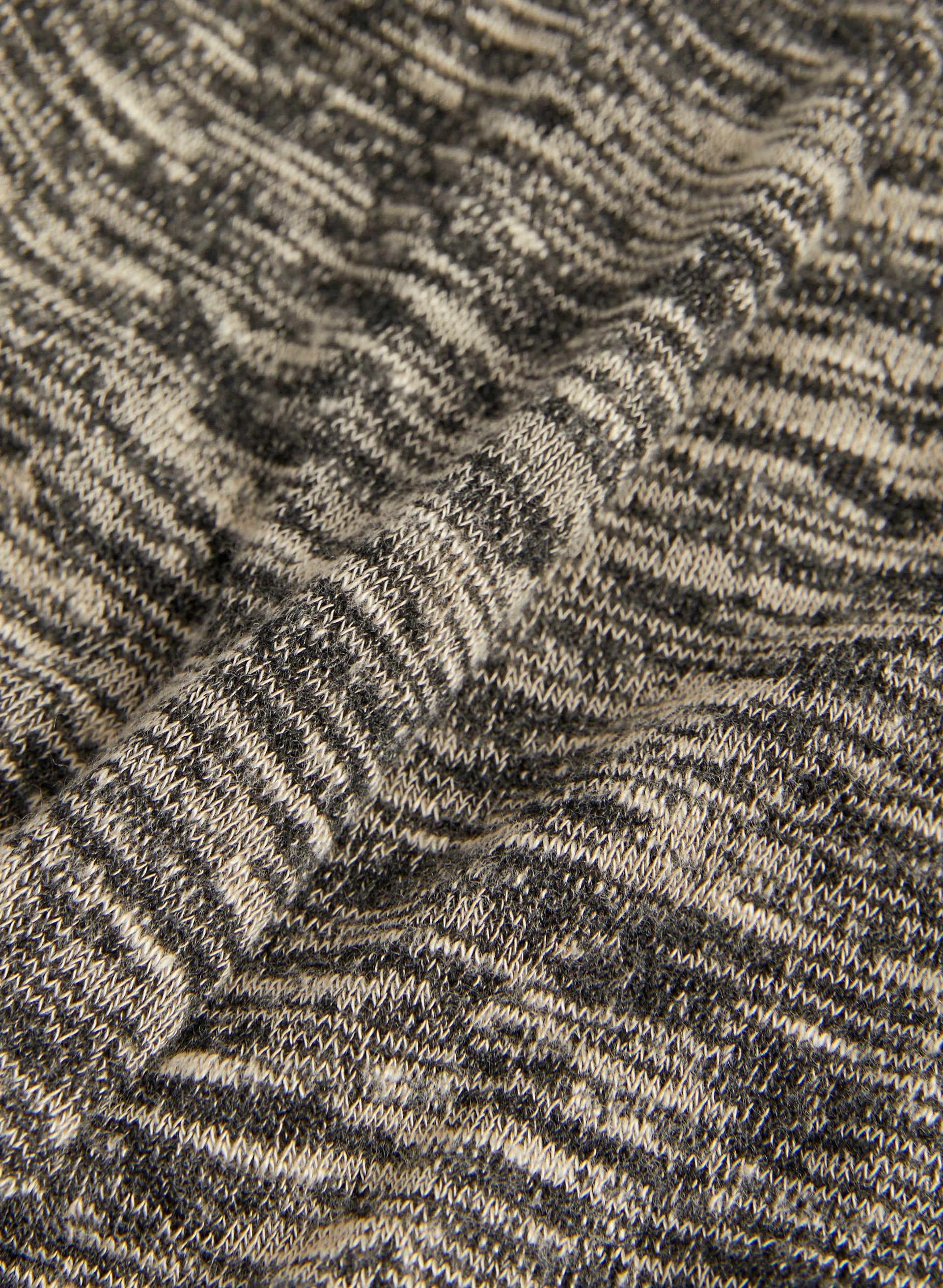 3/4 Sleeve Melange Top - Image 6