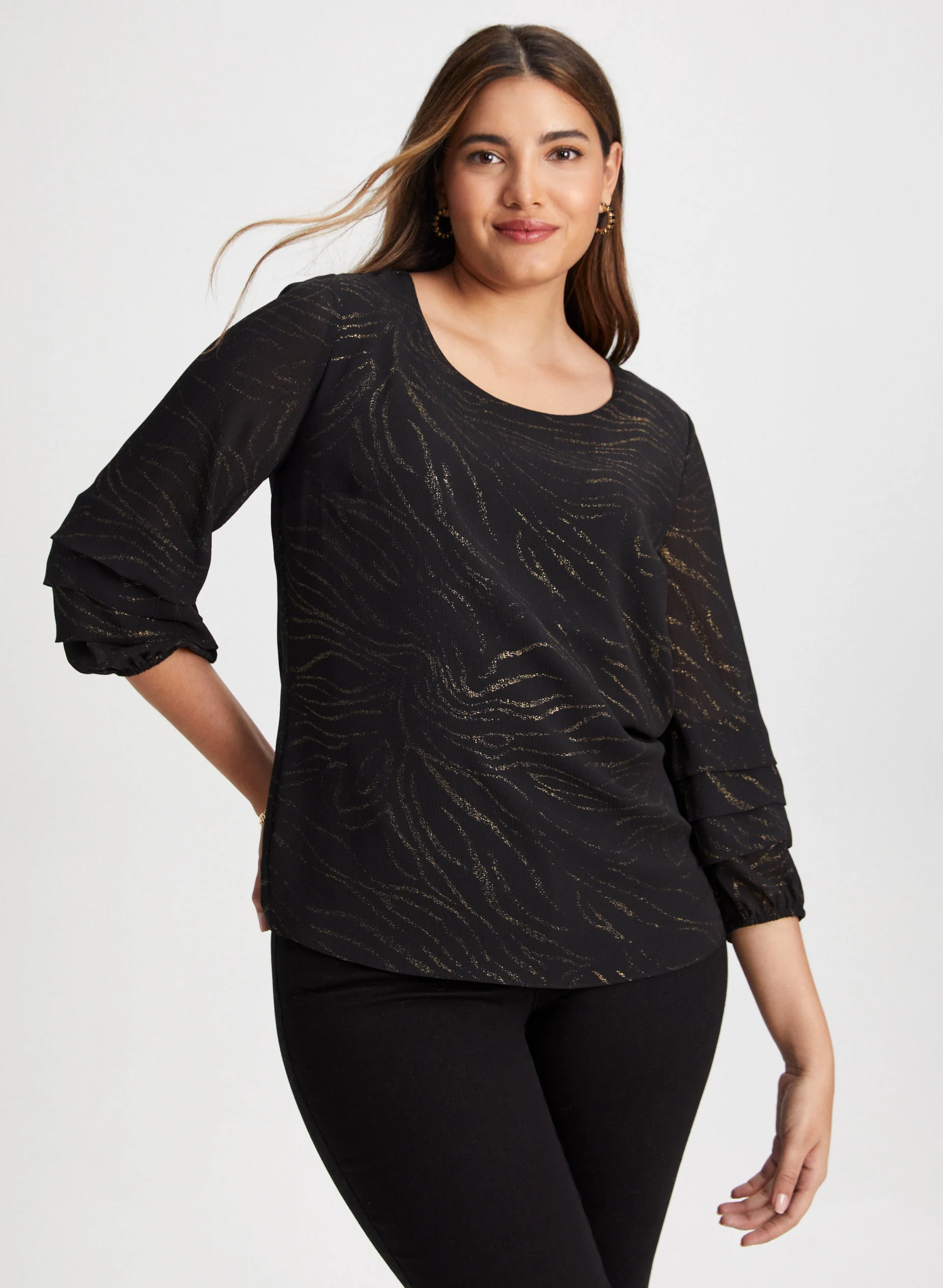 Zebra Print Blouse - Image 5