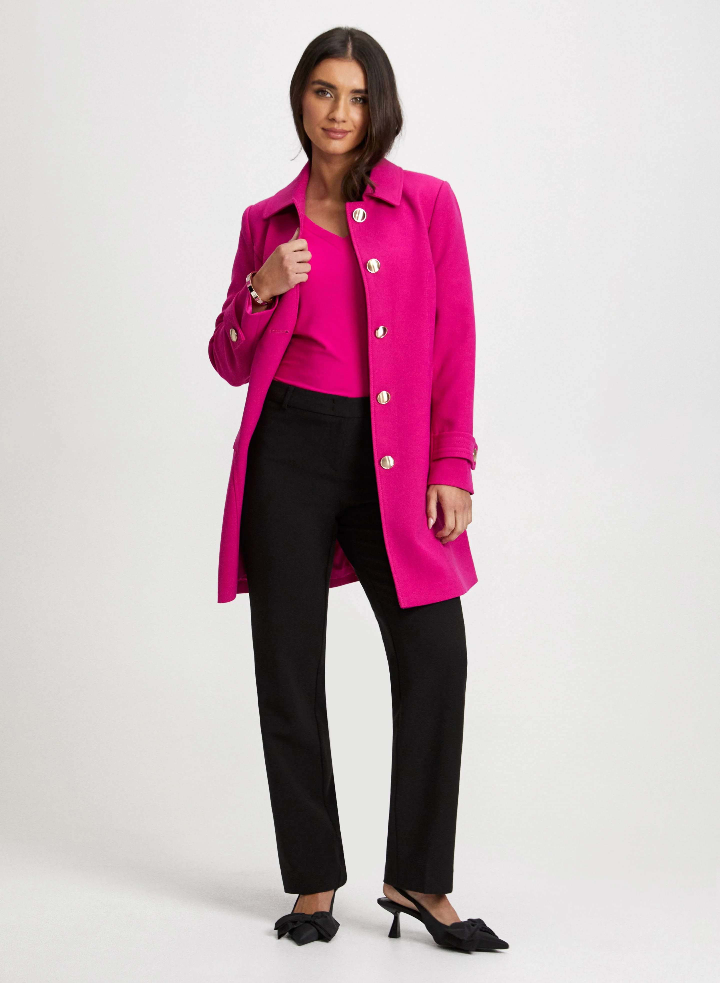 Tricotine Trench & Modern Fit Pants