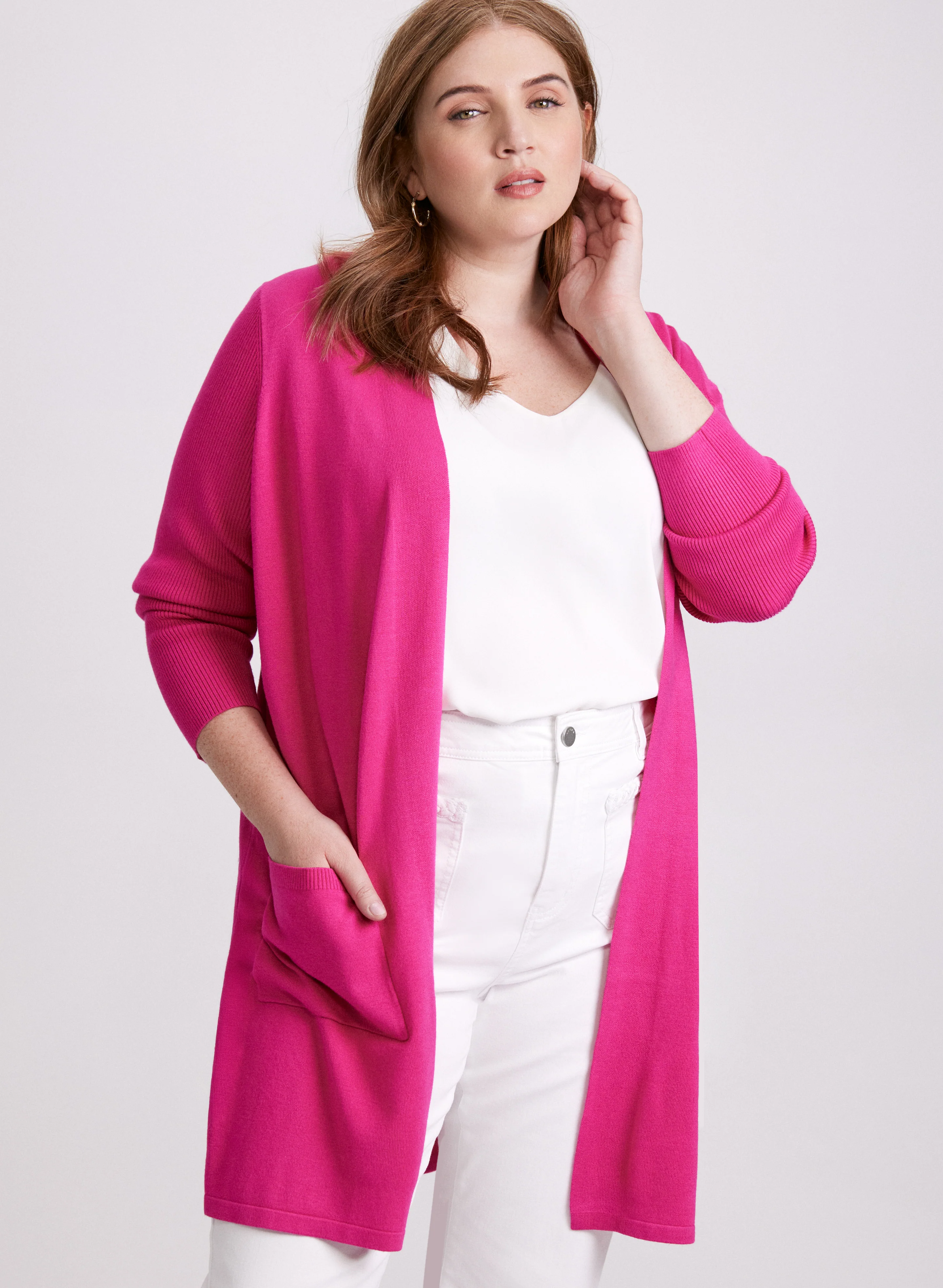 Open Front Cardigan