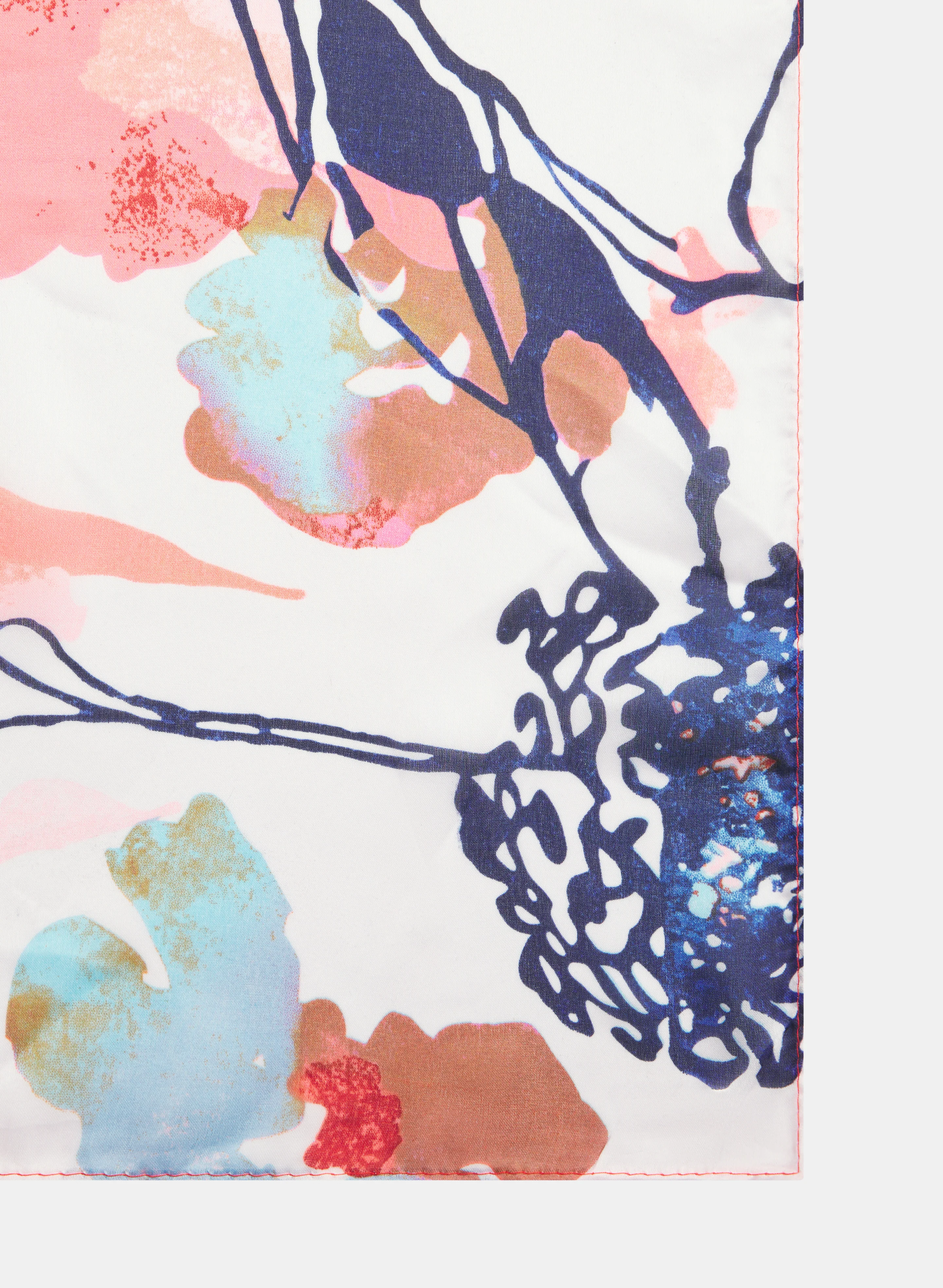 Abstract Floral Scarf - Image 3