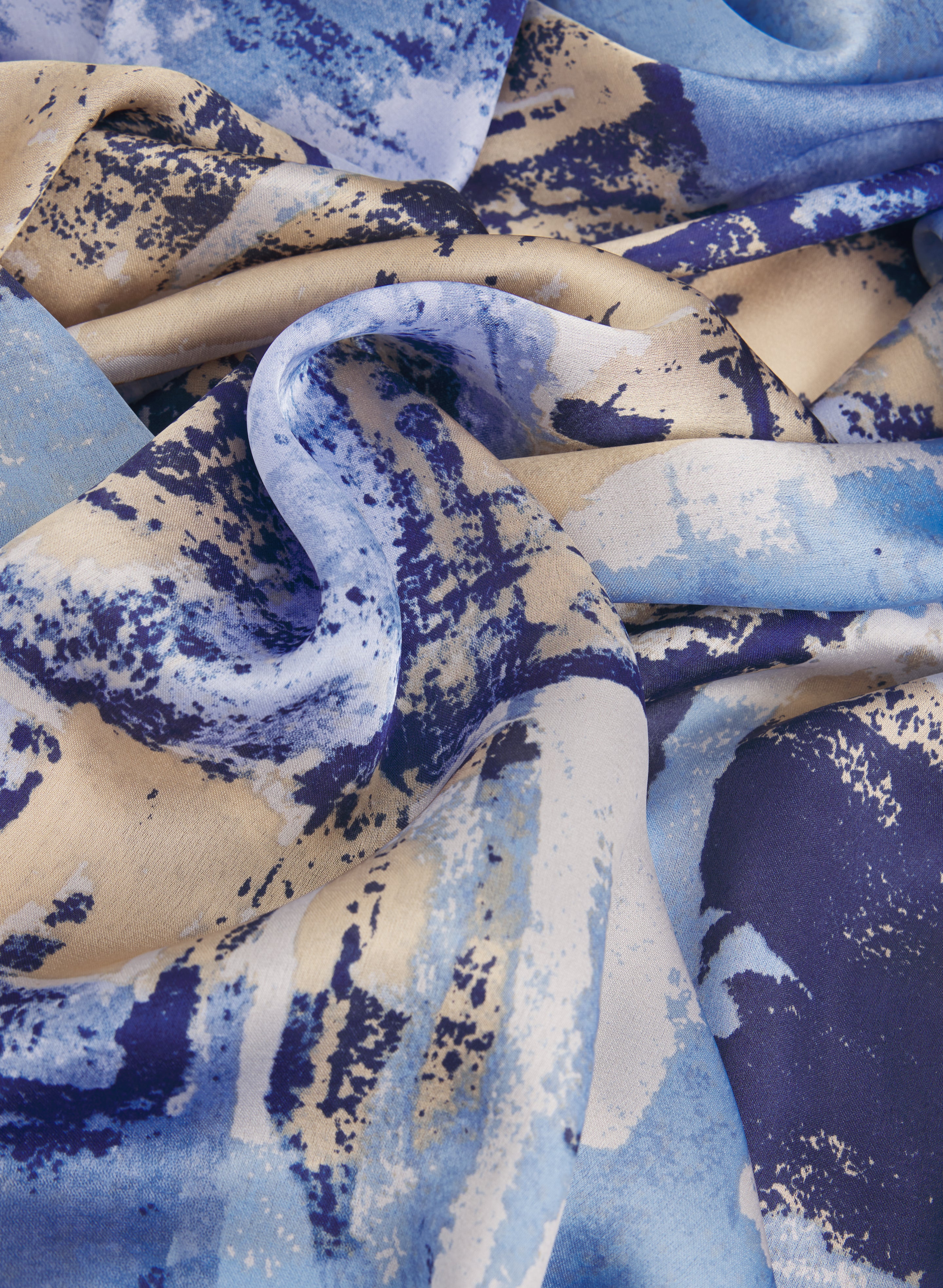 Abstract Print Scarf - Image 4