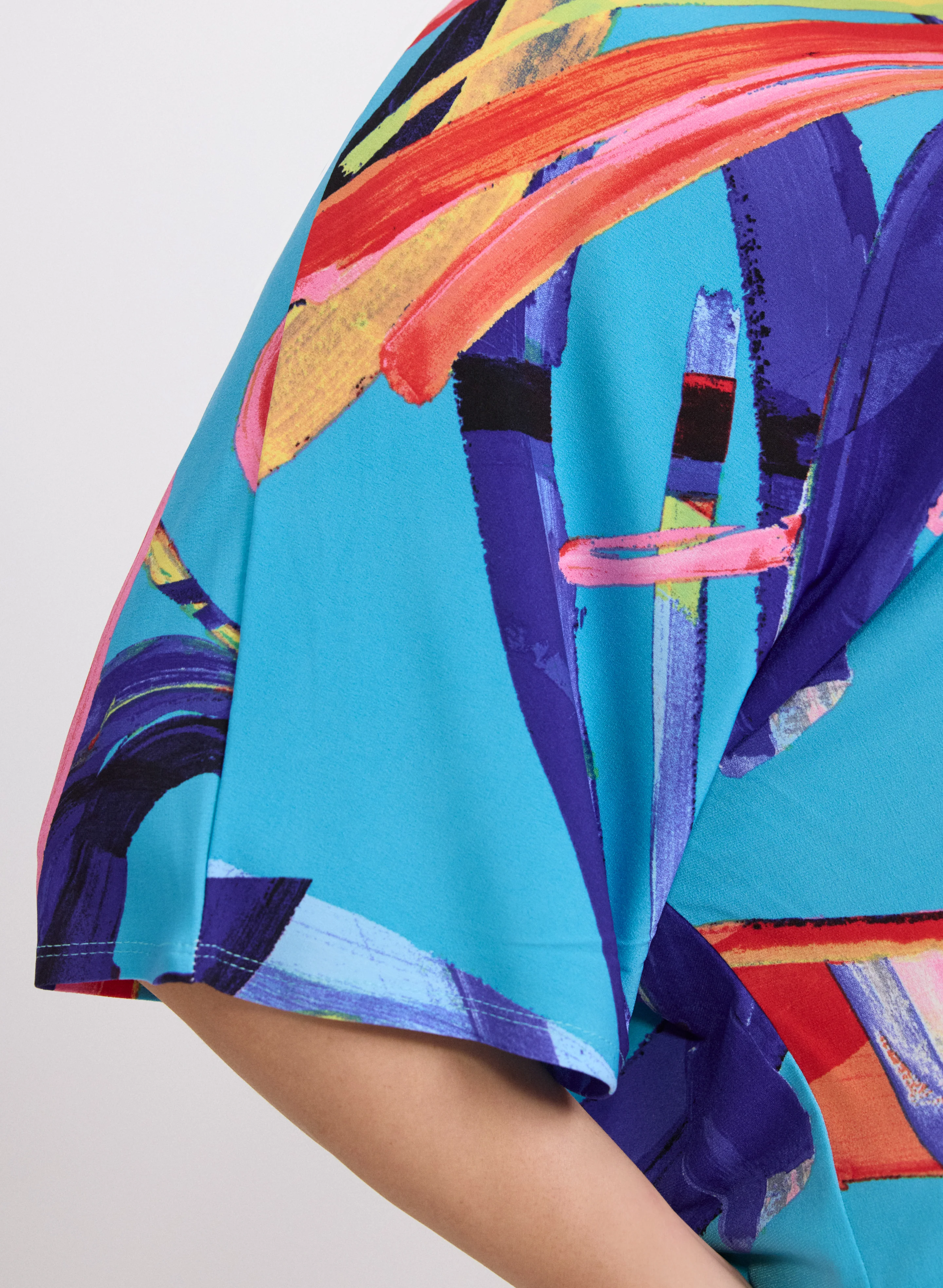 Abstract Print Top - Image 5