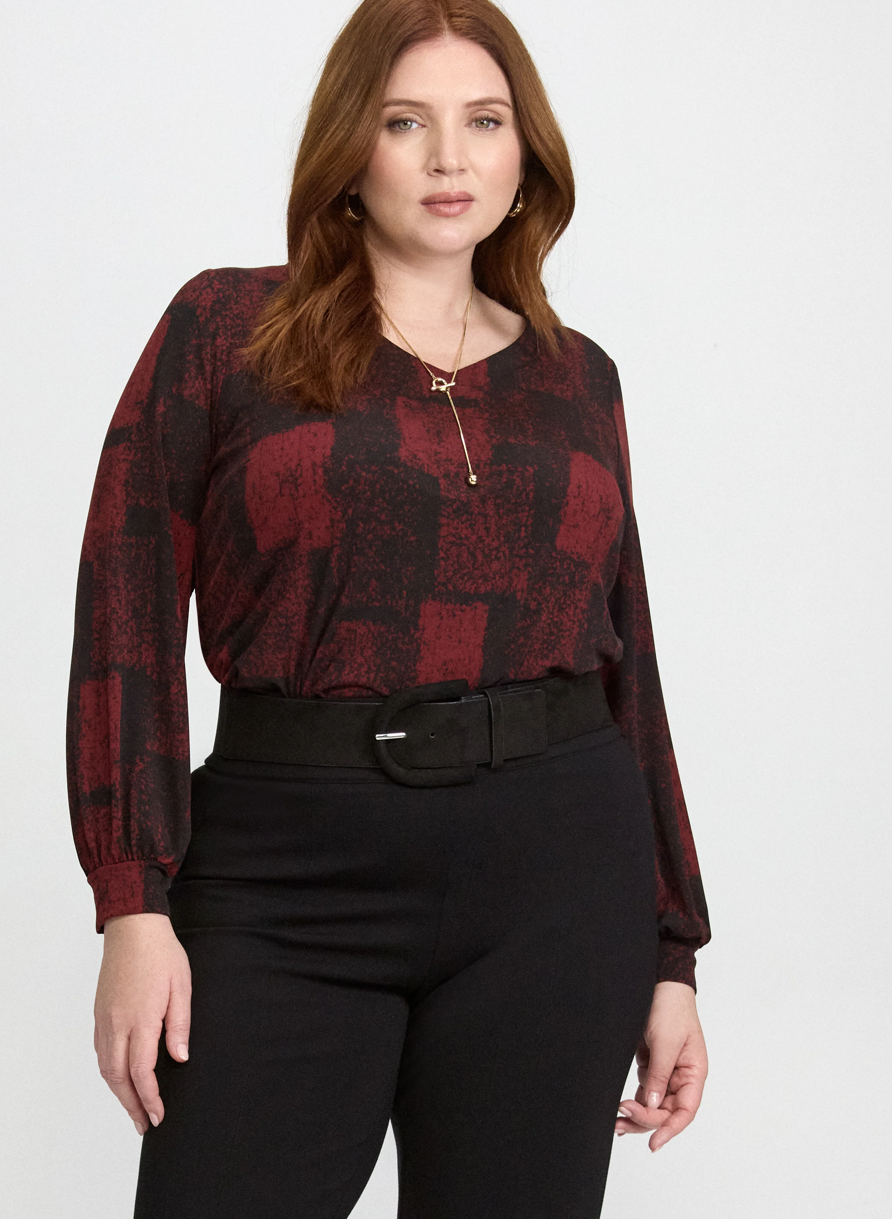 Abstract Print Top