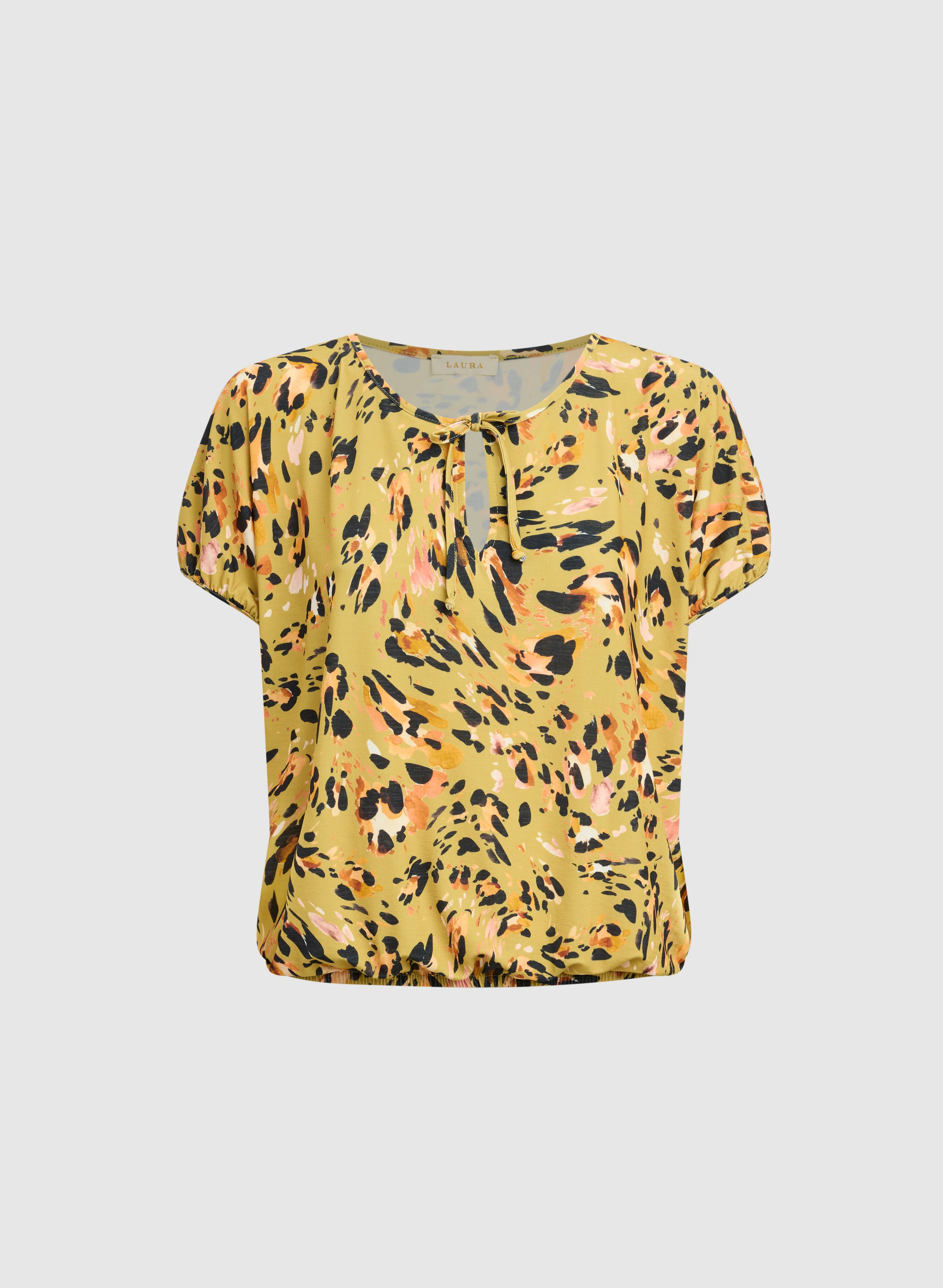 Abstract Print Top - Image 6