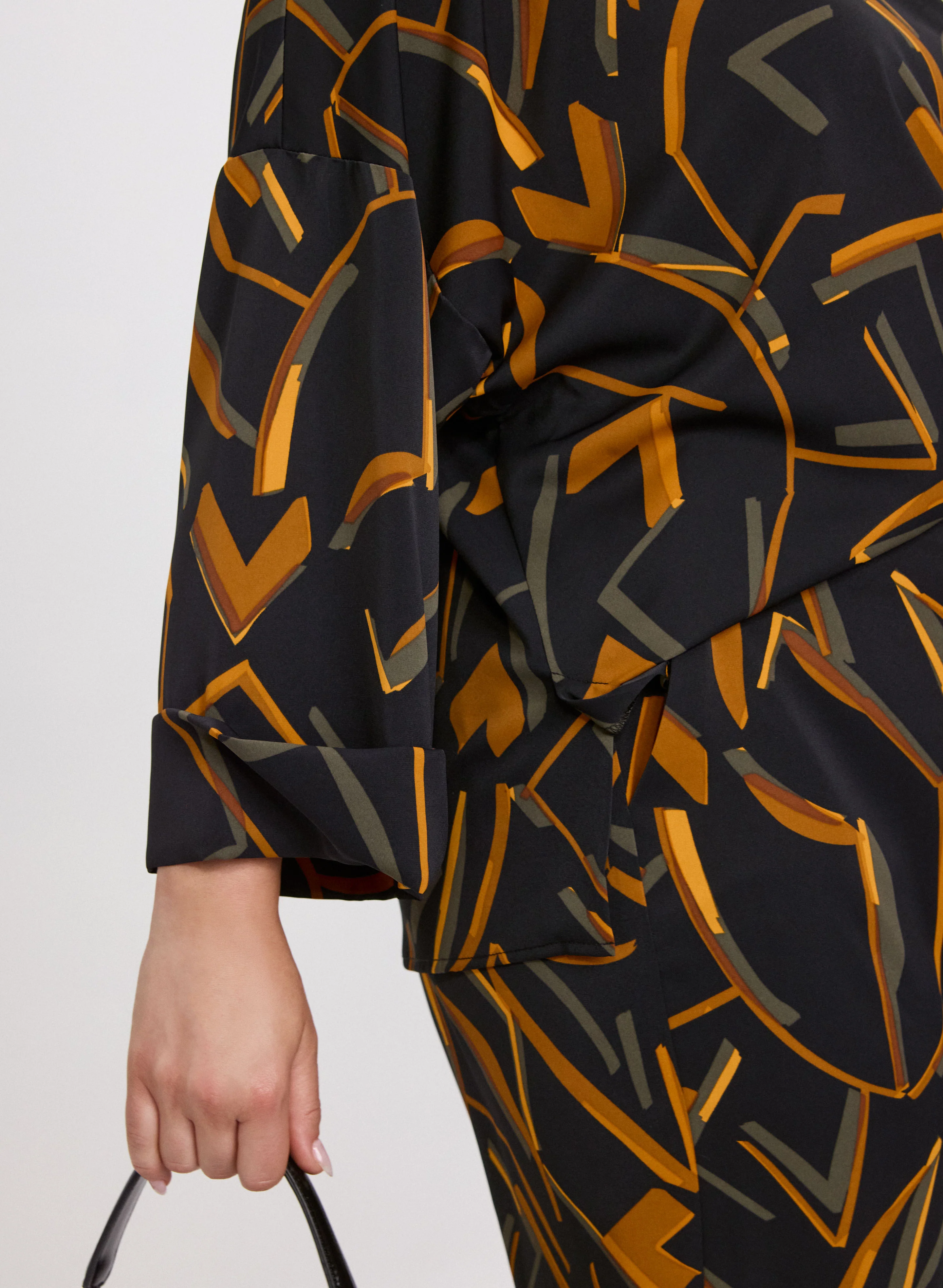 Joseph Ribkoff - Abstract Striped Blouse - Image 5