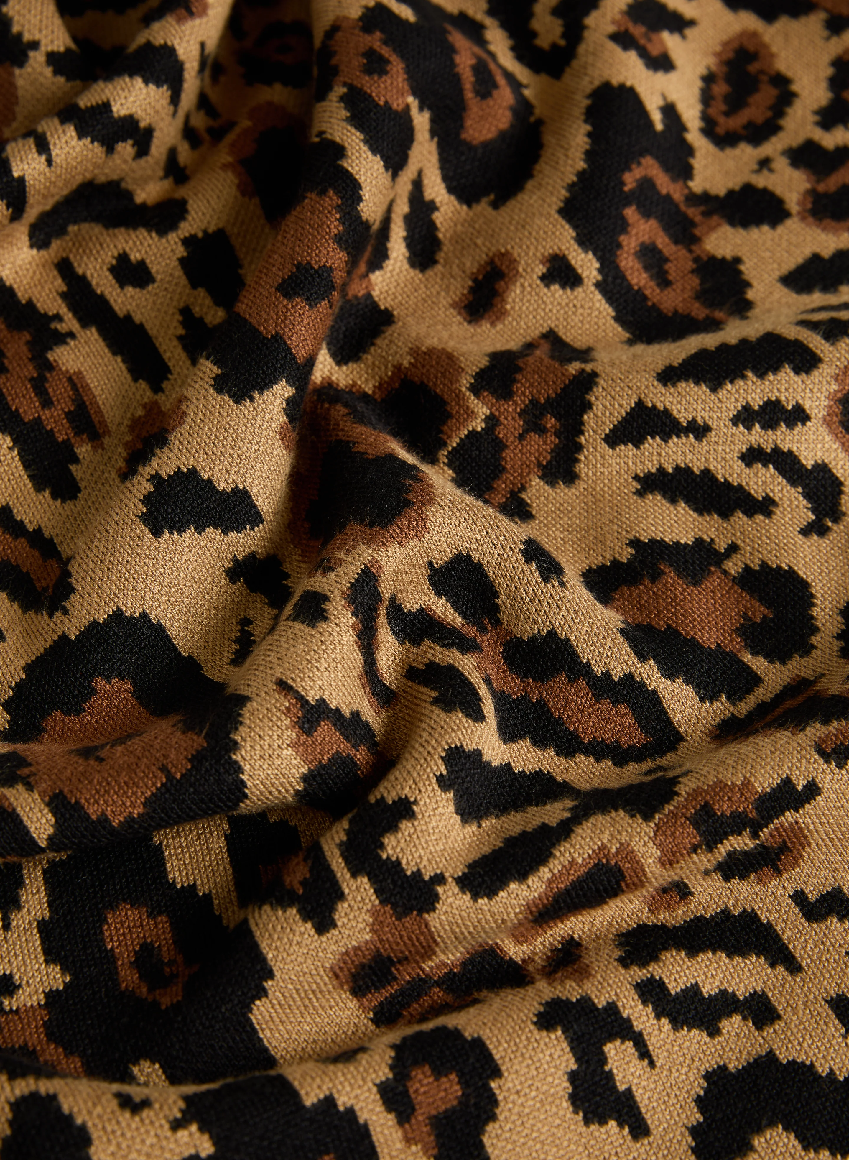 Animal Print Pull-Over Sweater - Image 7