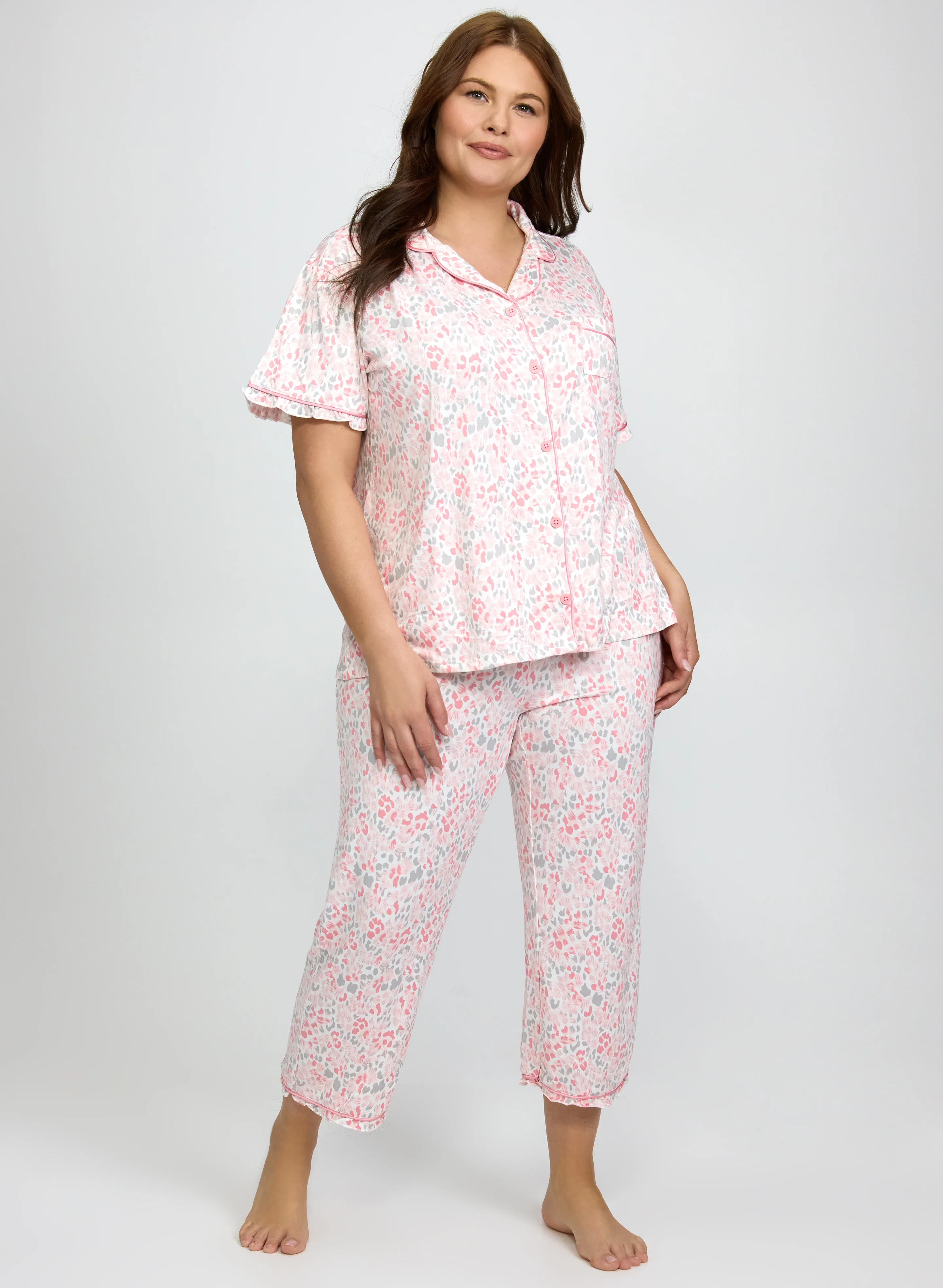 Animal Print Pyjama Set