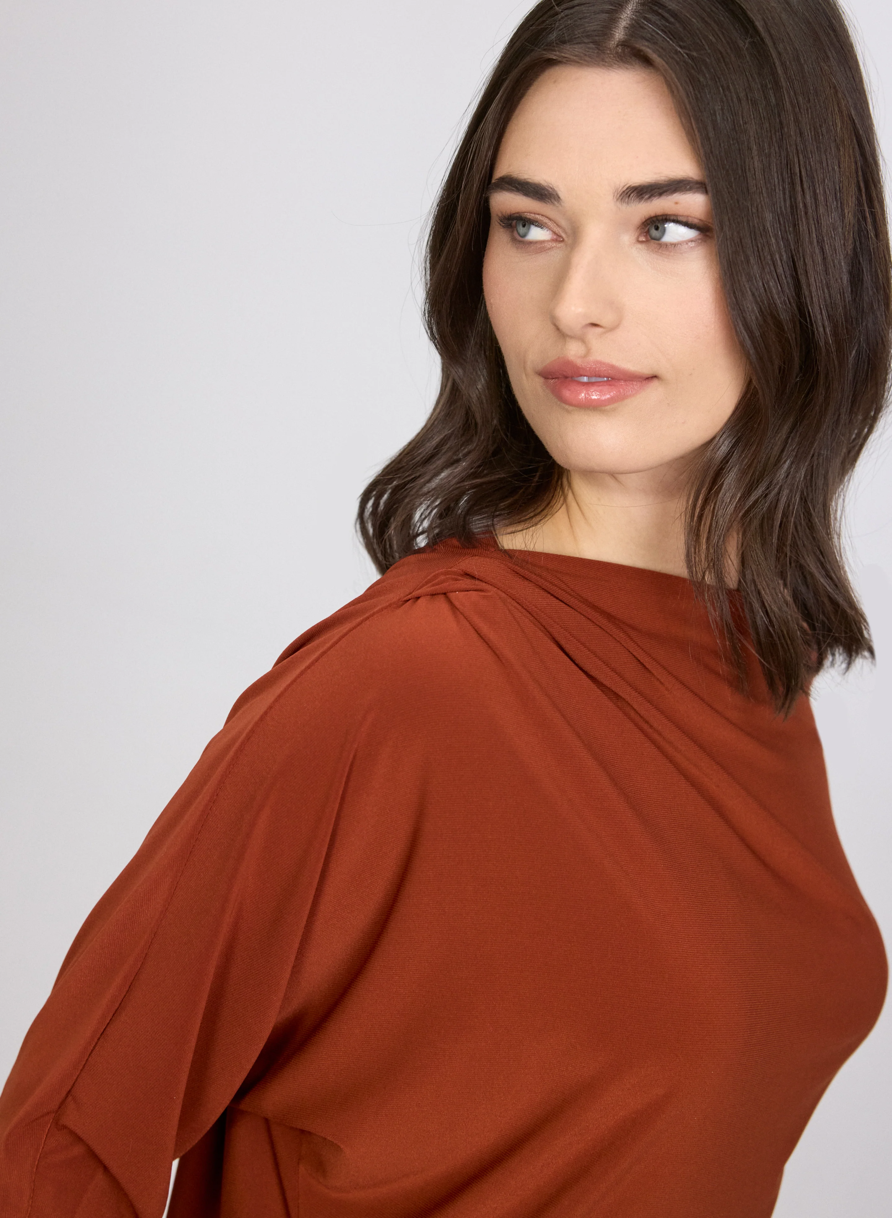 Asymmetric Off-Shoulder Top - Image 2