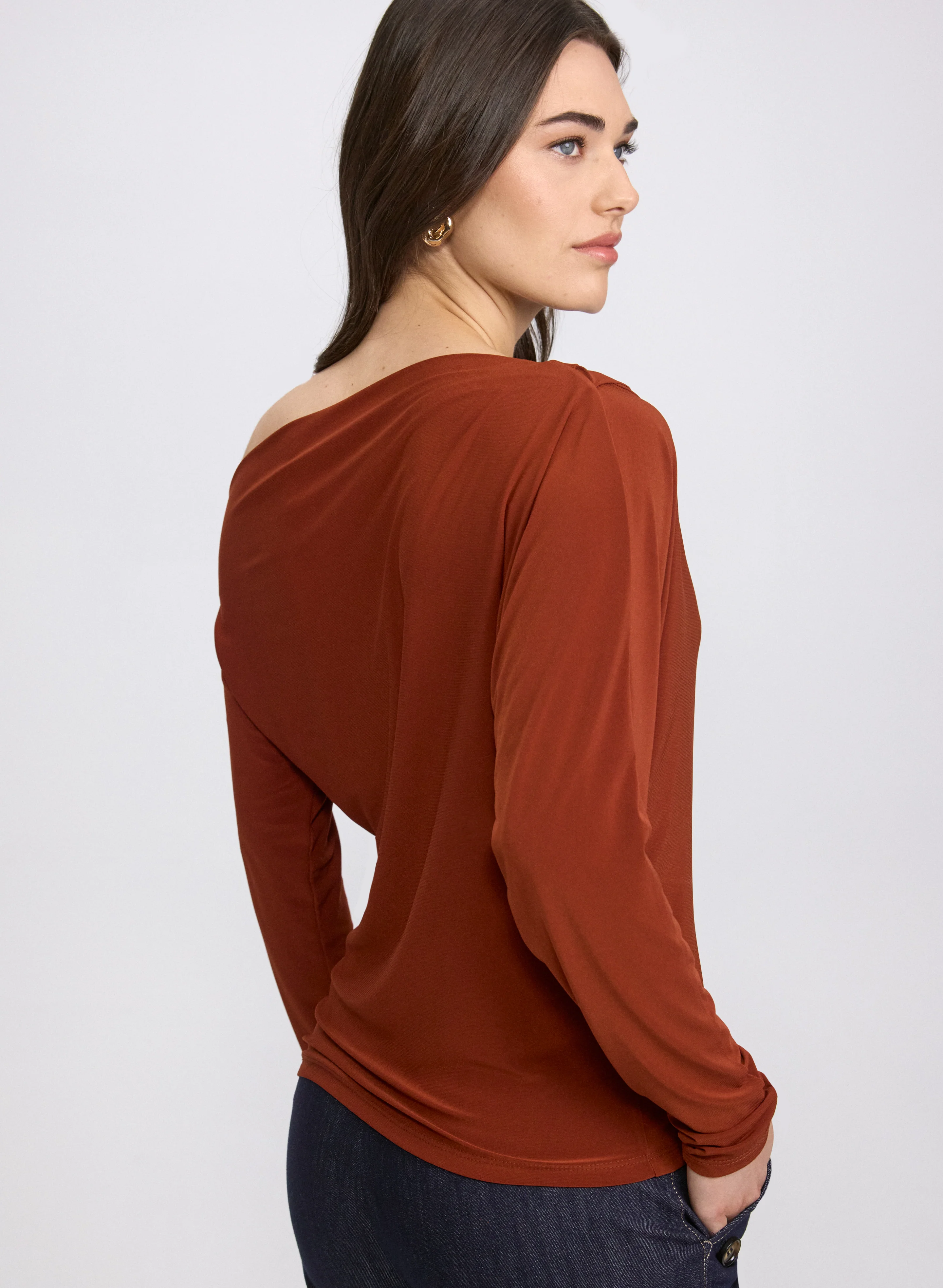 Asymmetric Off-Shoulder Top - Image 5
