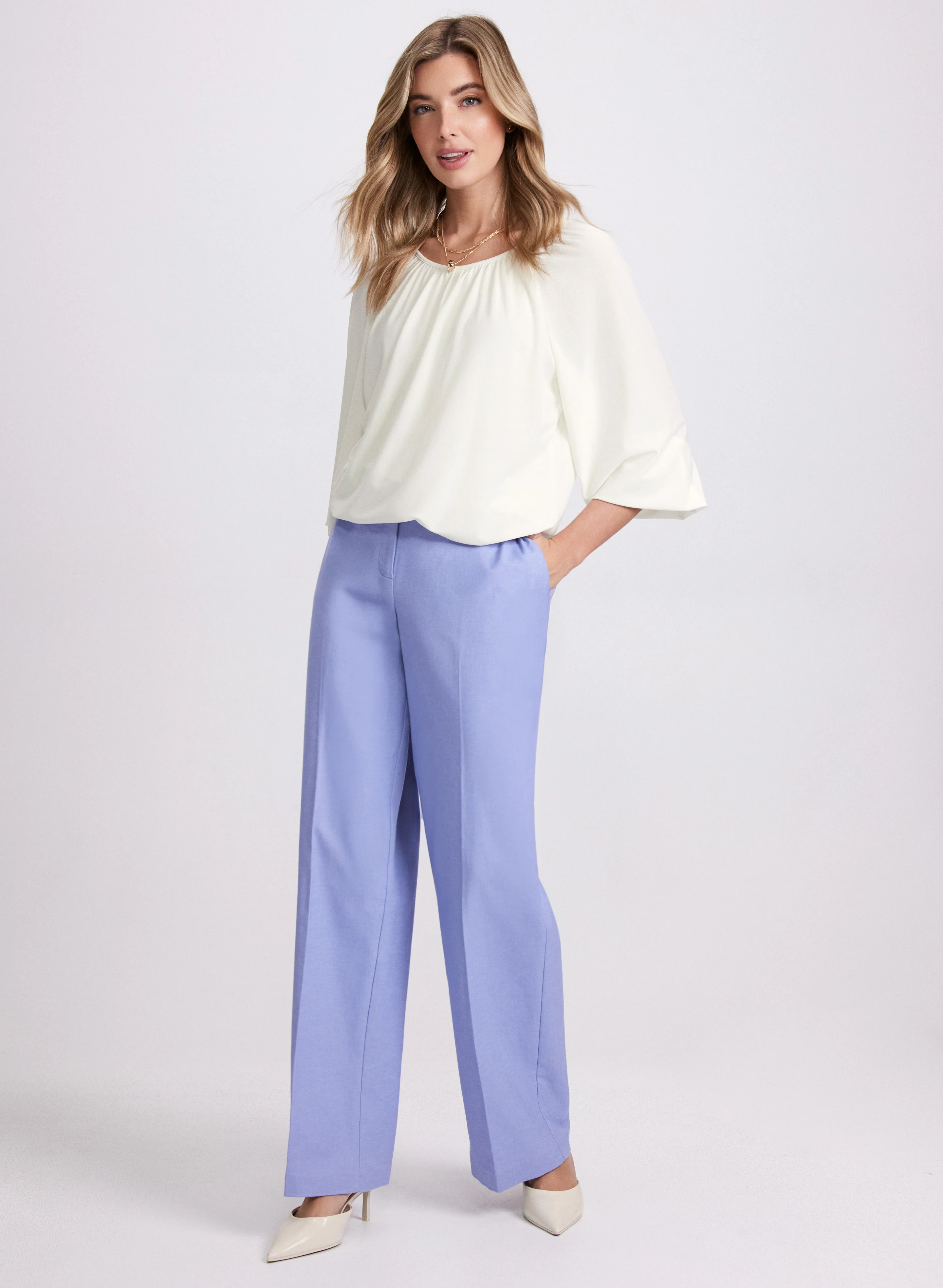 Balloon Sleeve Top - Image 3