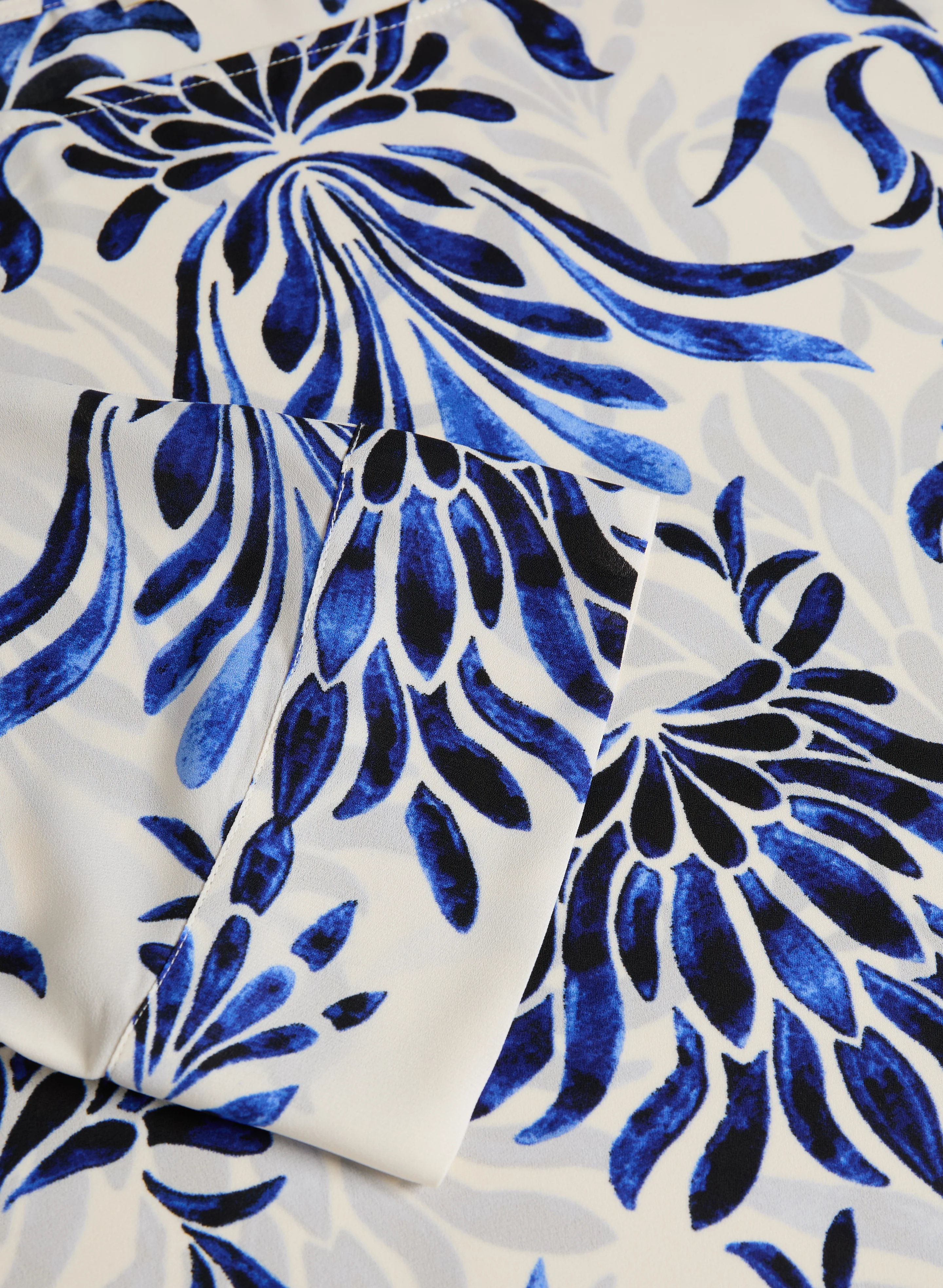 Baroque Print Blouse - Image 7