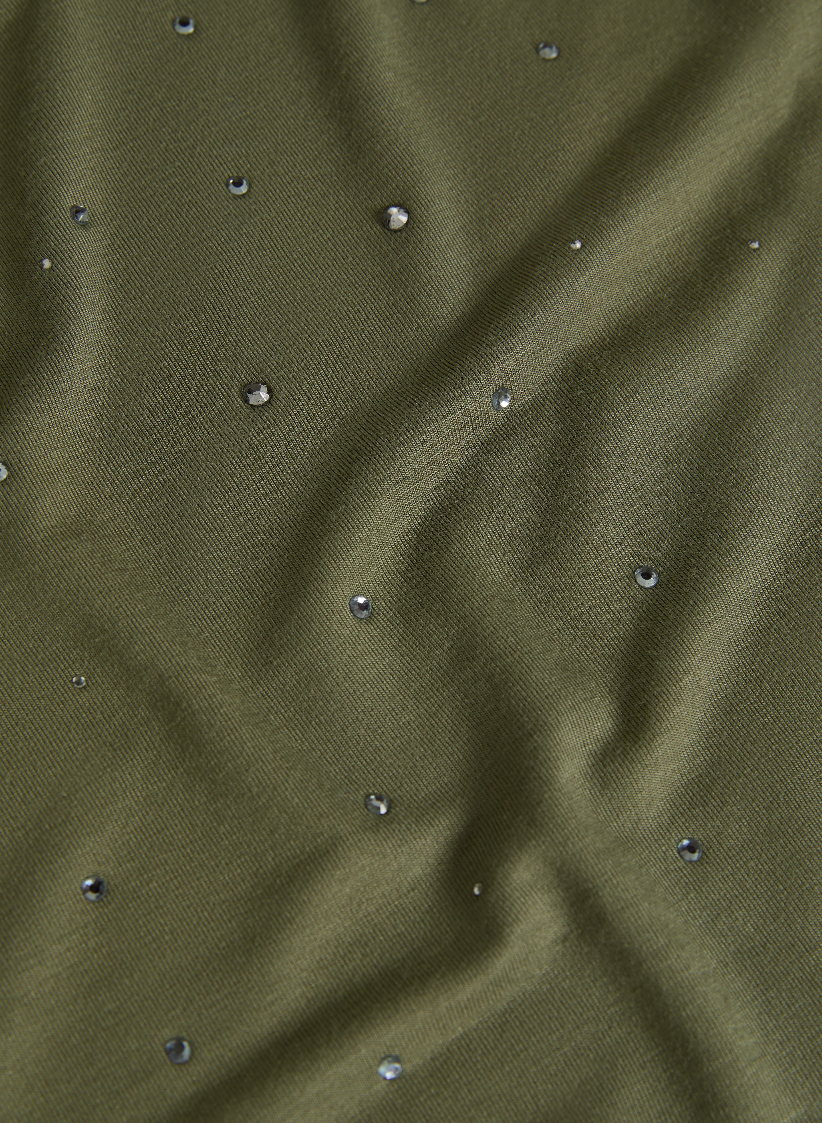 Bead Embellished T-Shirt - Image 7