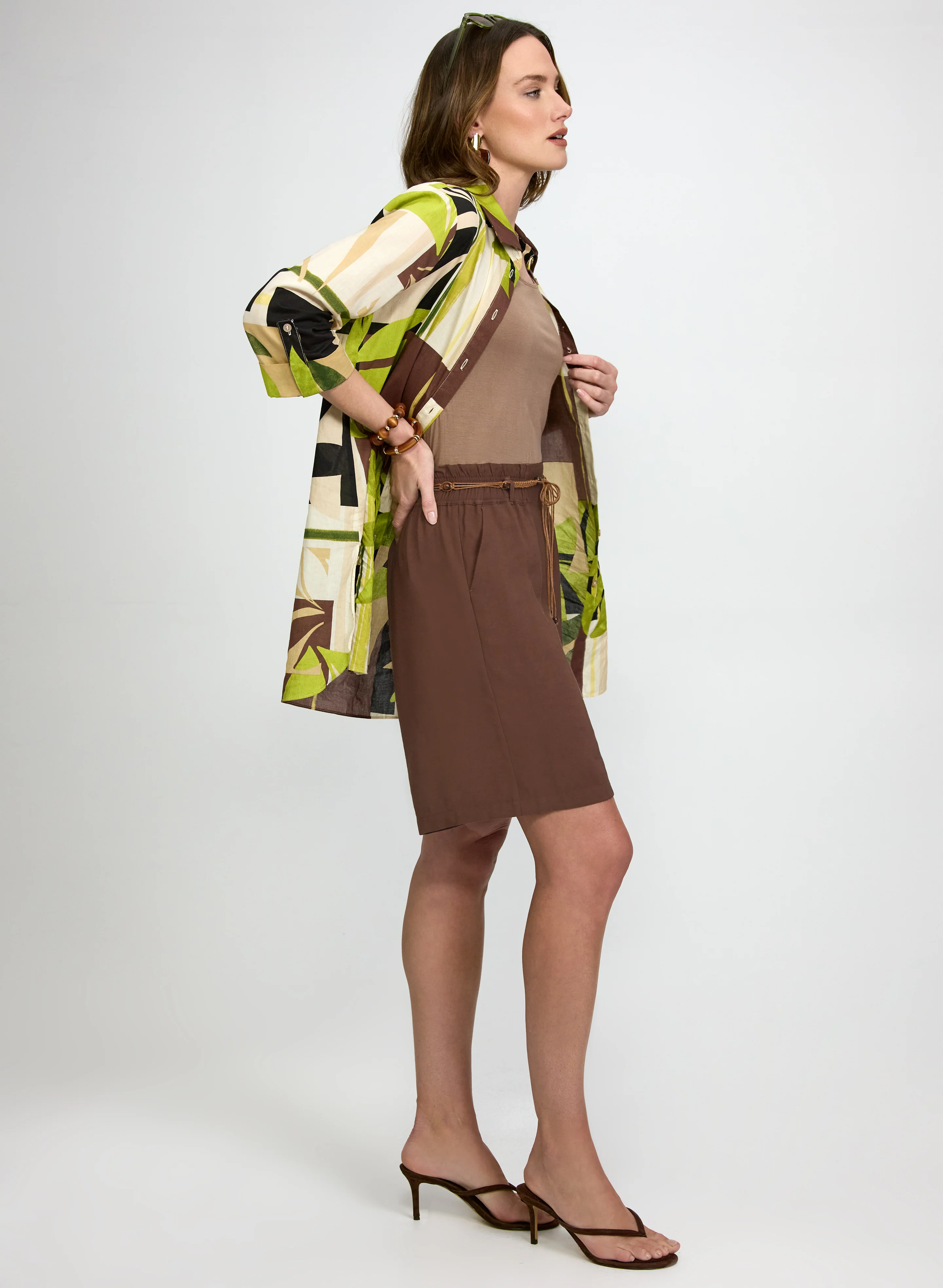 Beaded Belt Shorts - Image 5