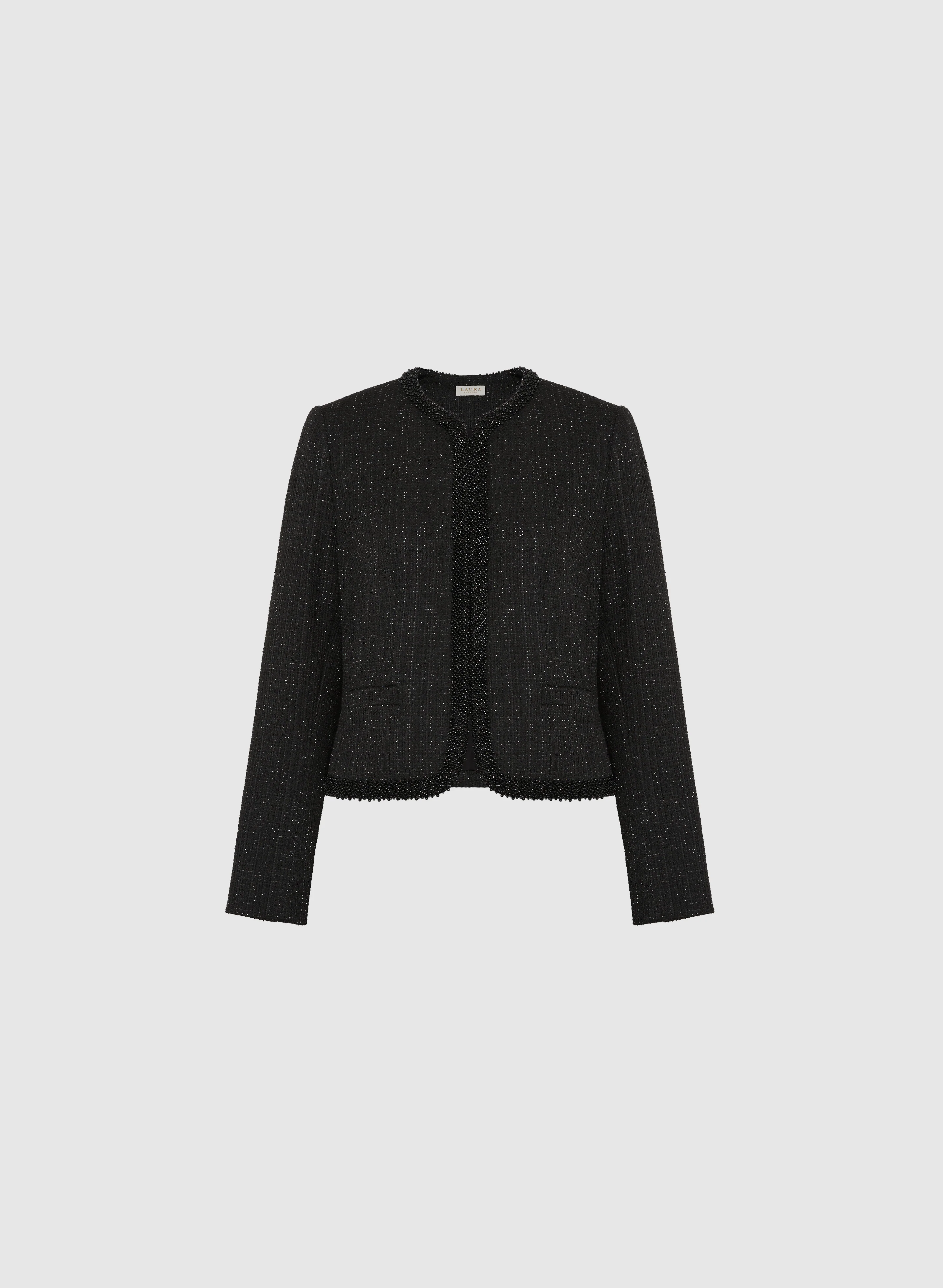 Beaded Bouclé Jacket - Image 6
