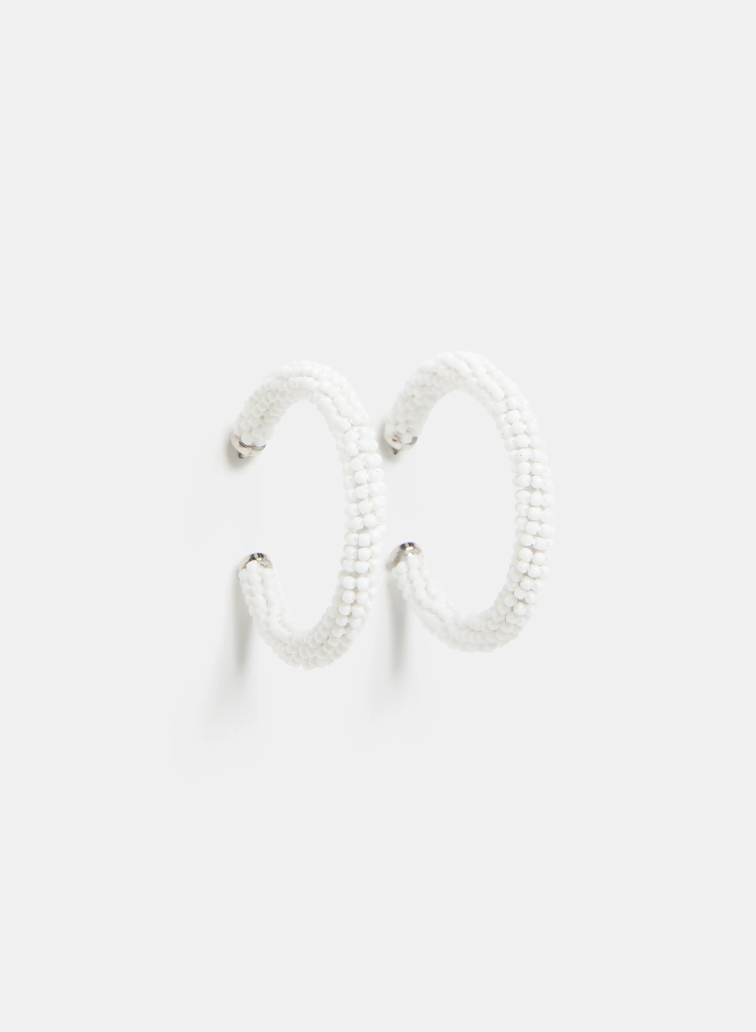 Beaded Hoop Earrings - Image 4