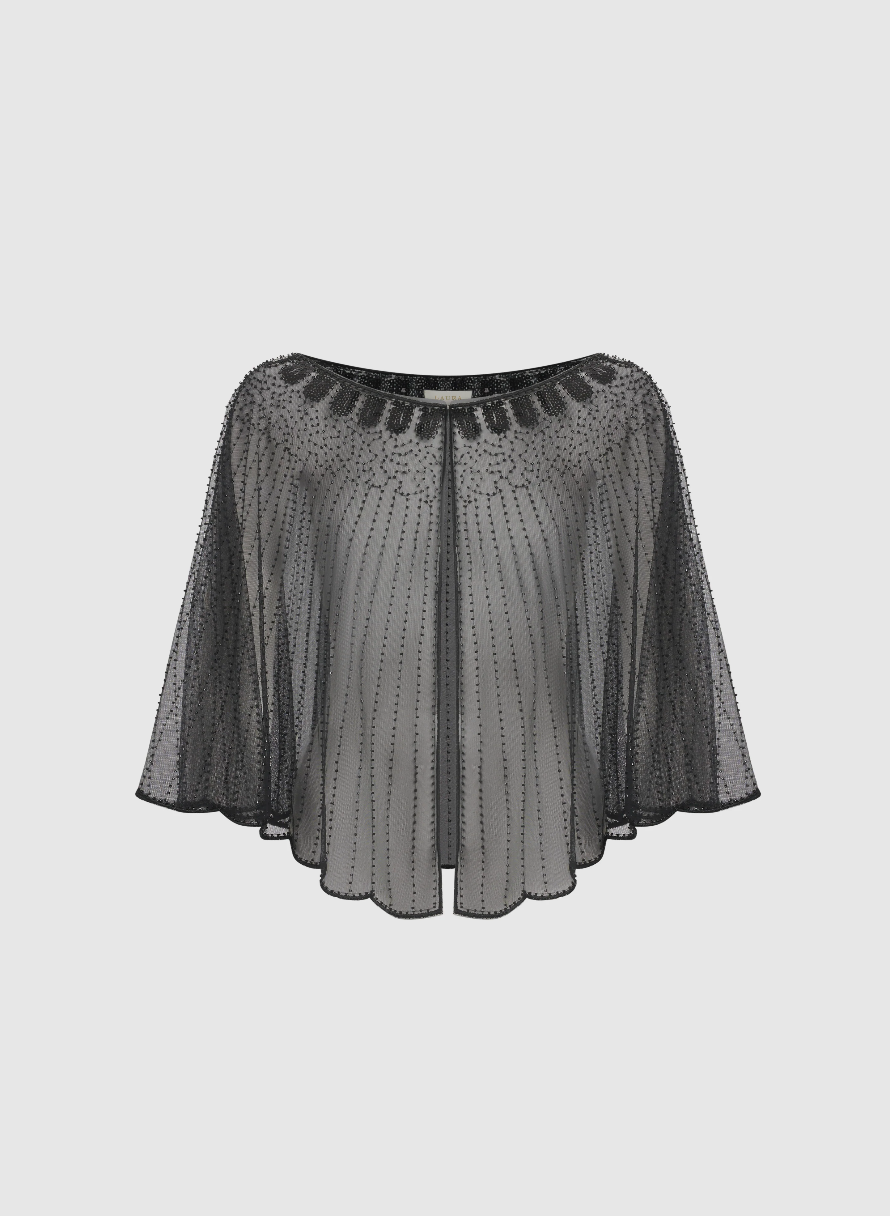 Beaded Stripe Shawl - Image 6