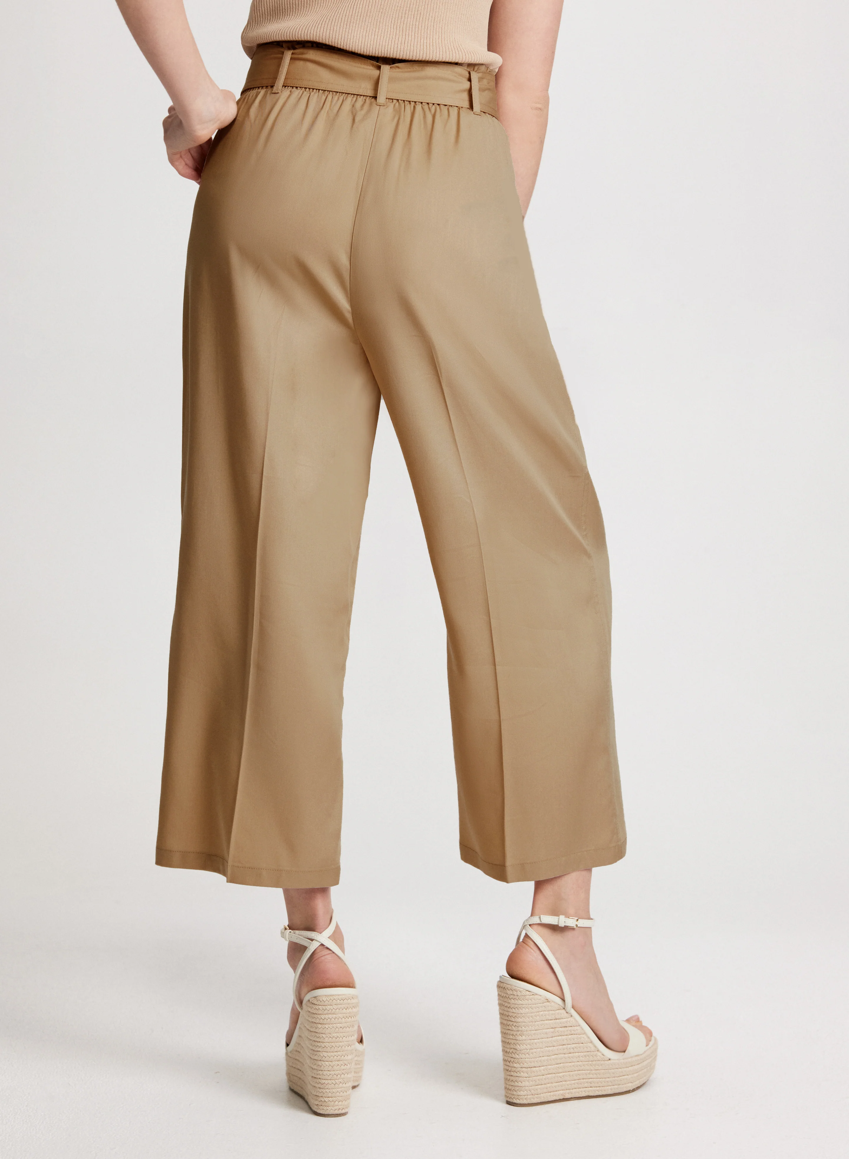 Pull-On Tencel Capris - Image 2