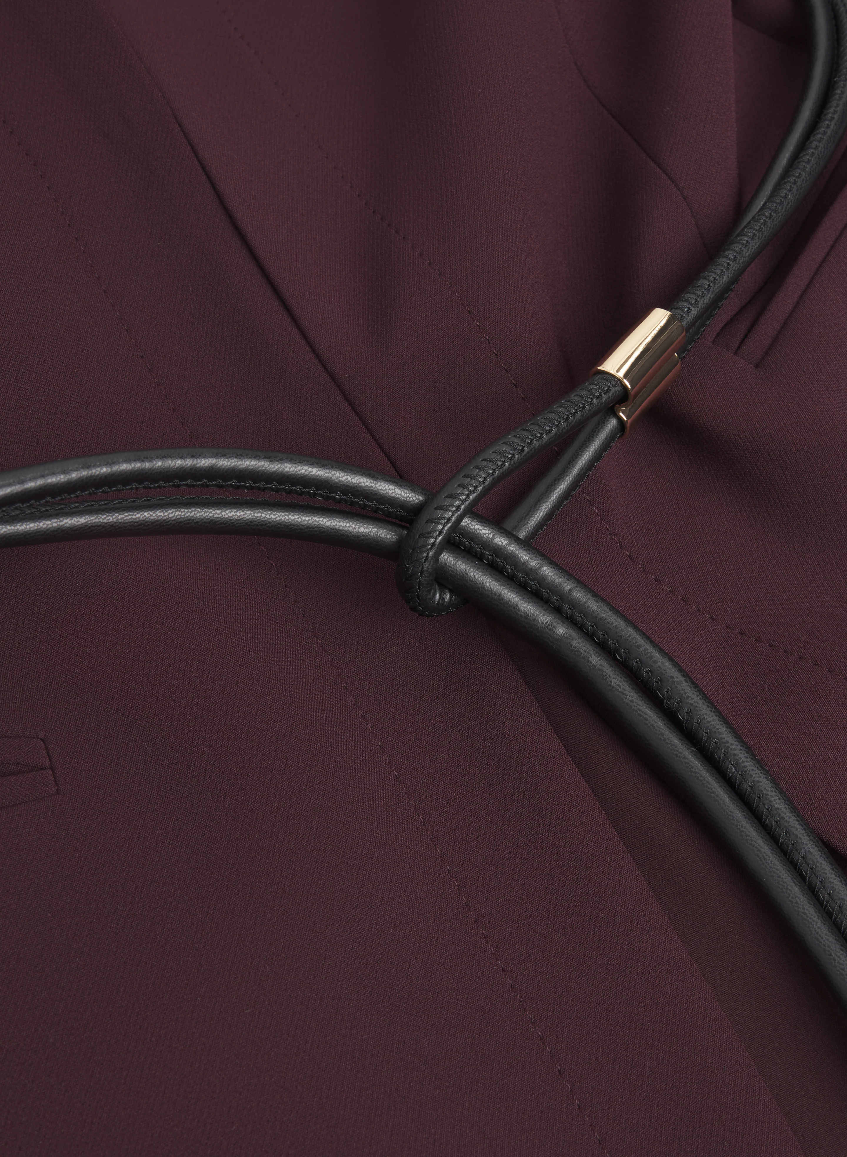 Belted Longline Blazer - Image 8