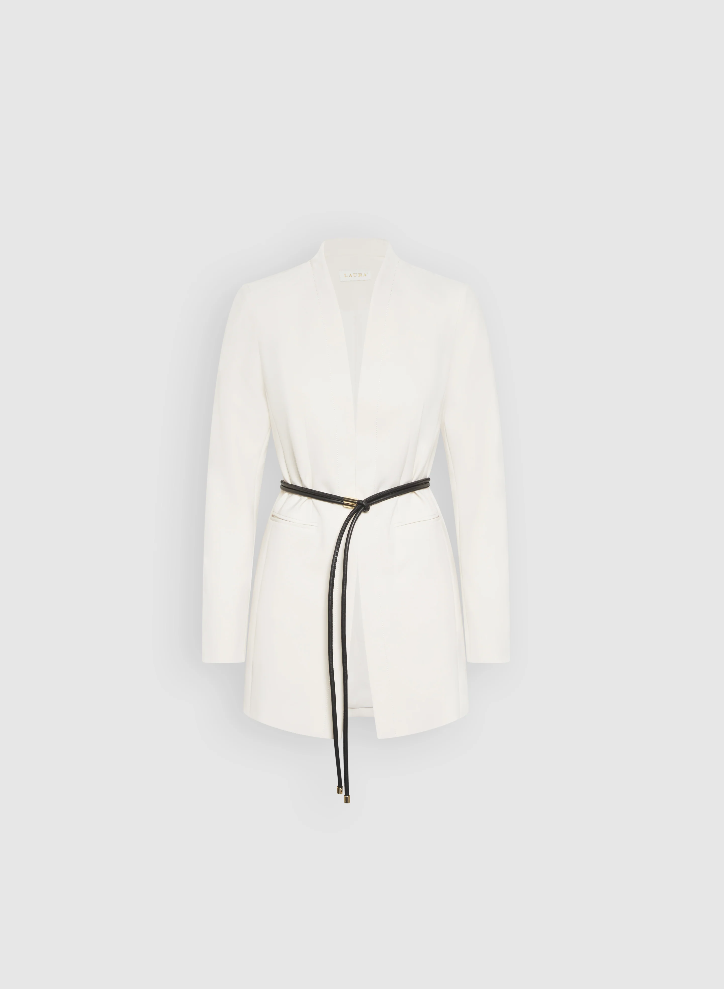 Belted Longline Blazer - Image 7
