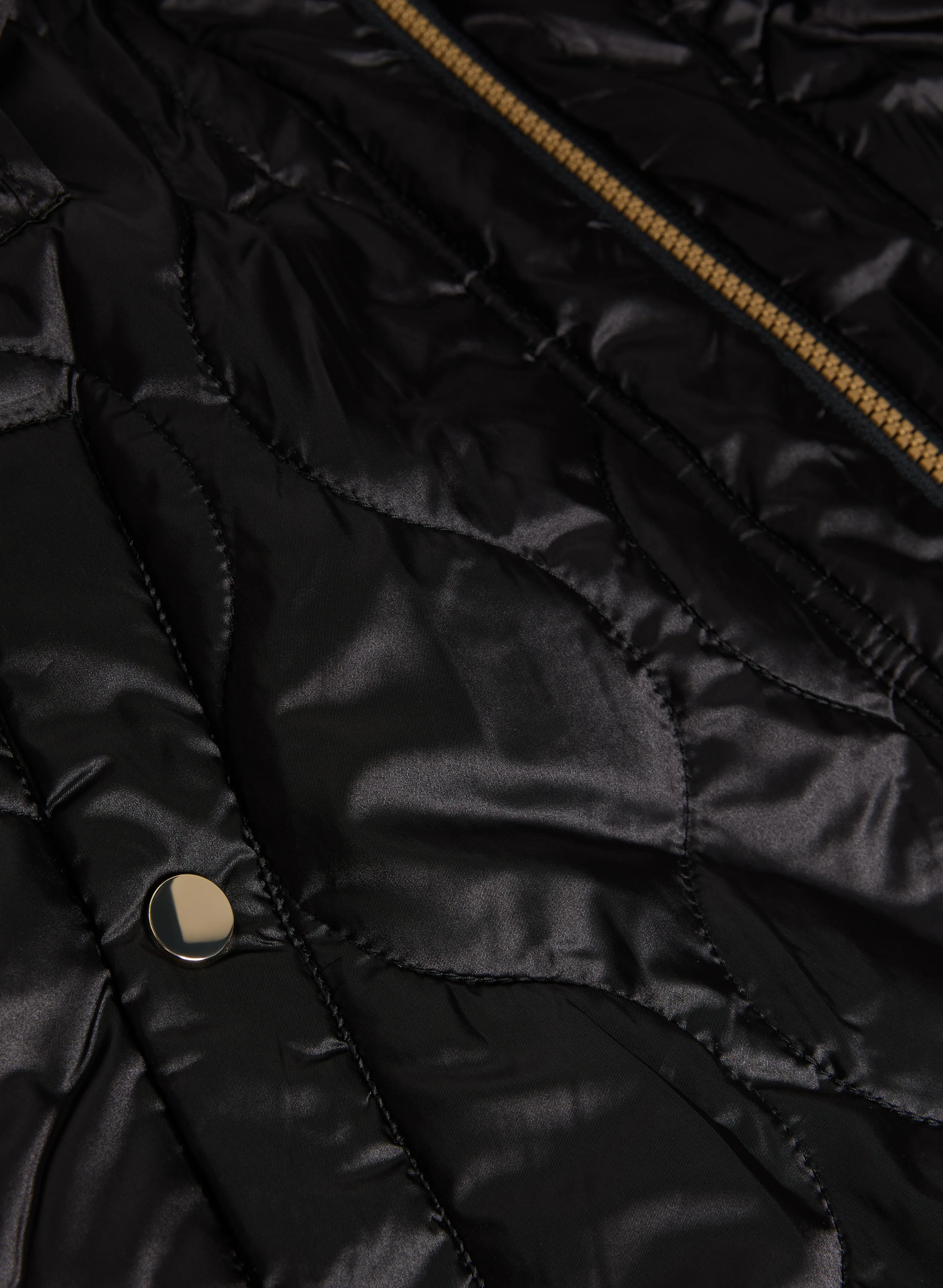 Belted Puffer Coat - Image 6