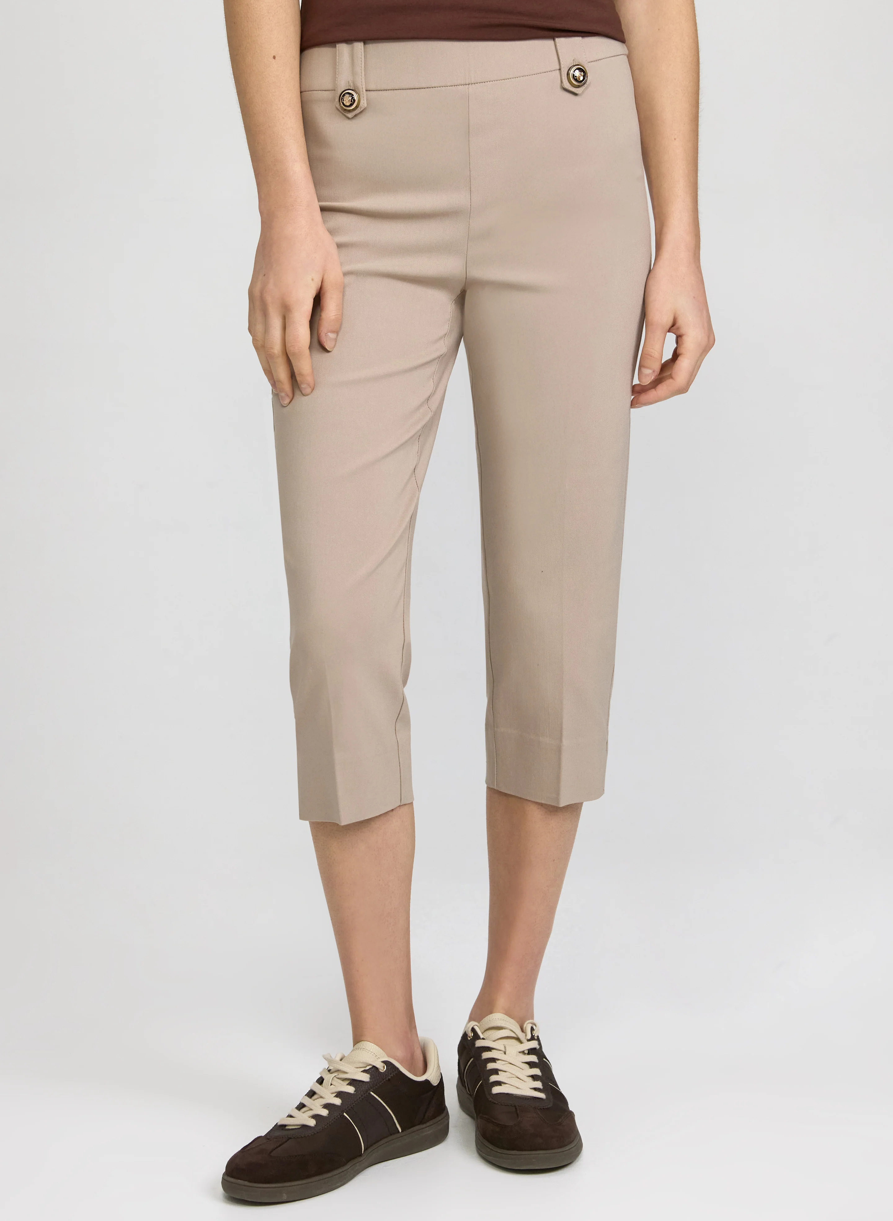 Bengaline Pull-On Capris