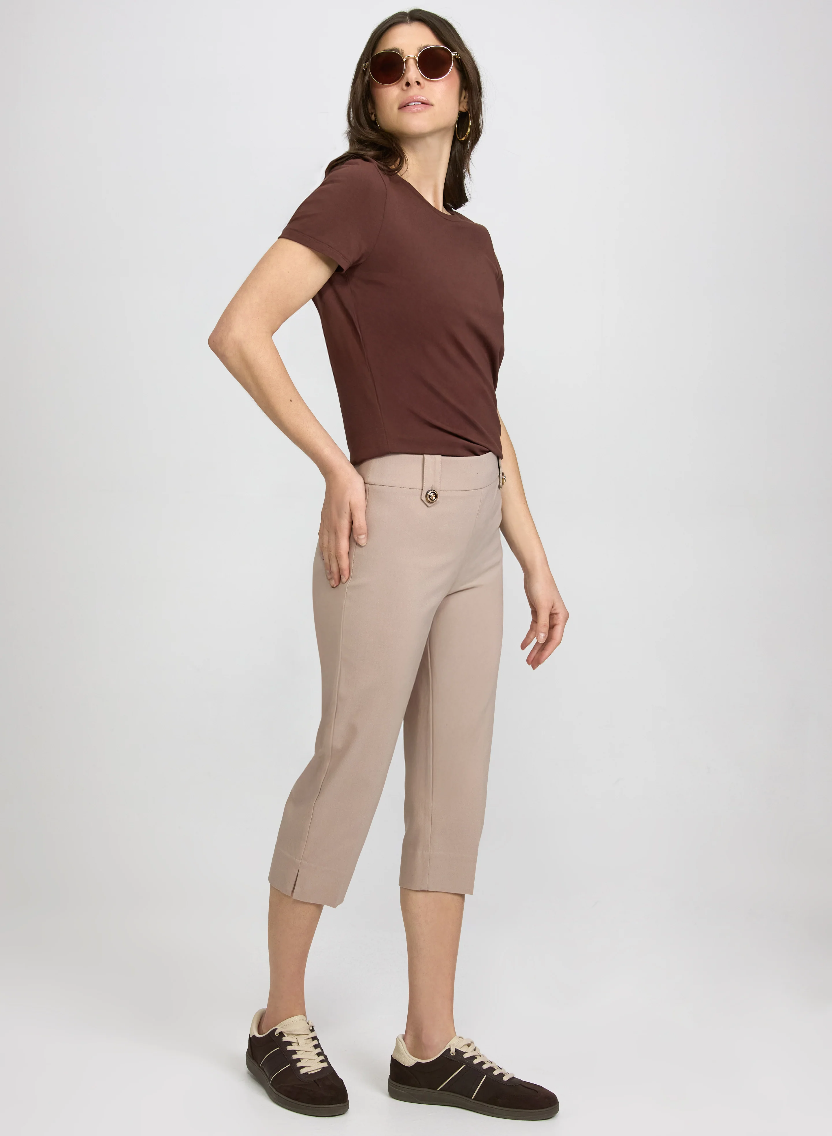 Bengaline Pull-On Capris - Image 3