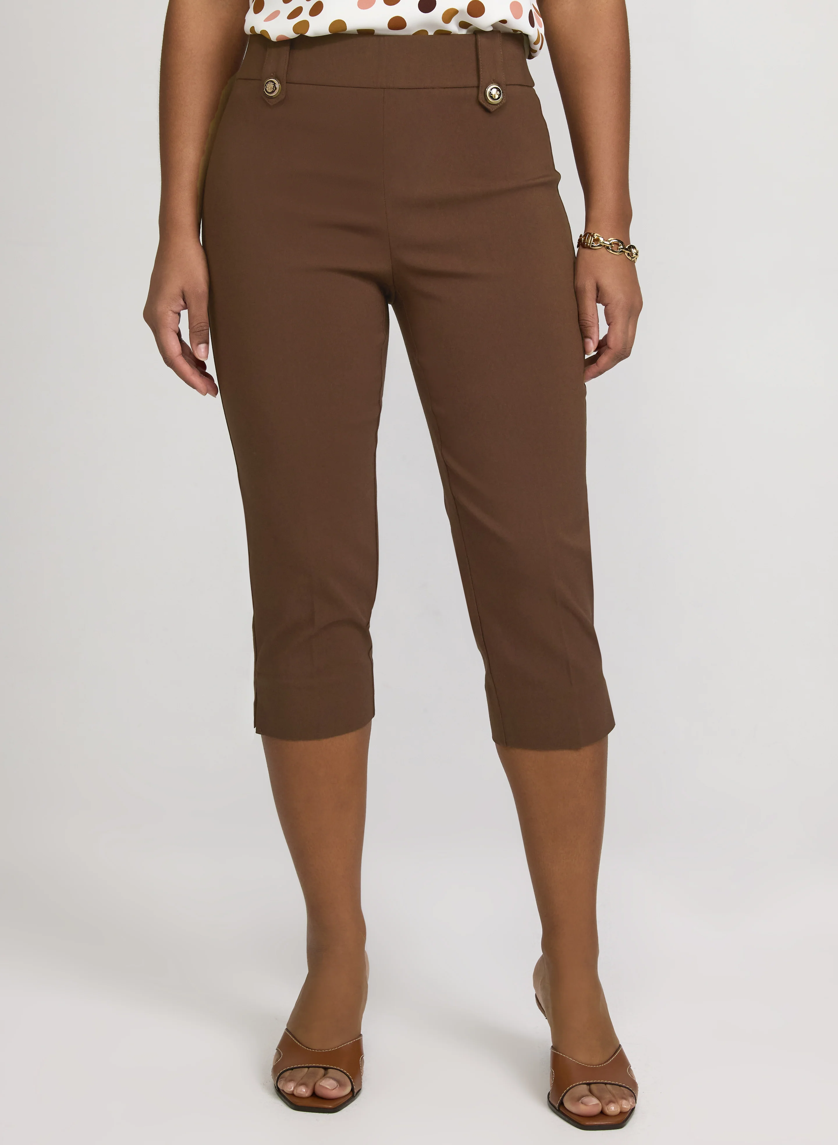 Bengaline Pull-On Capris