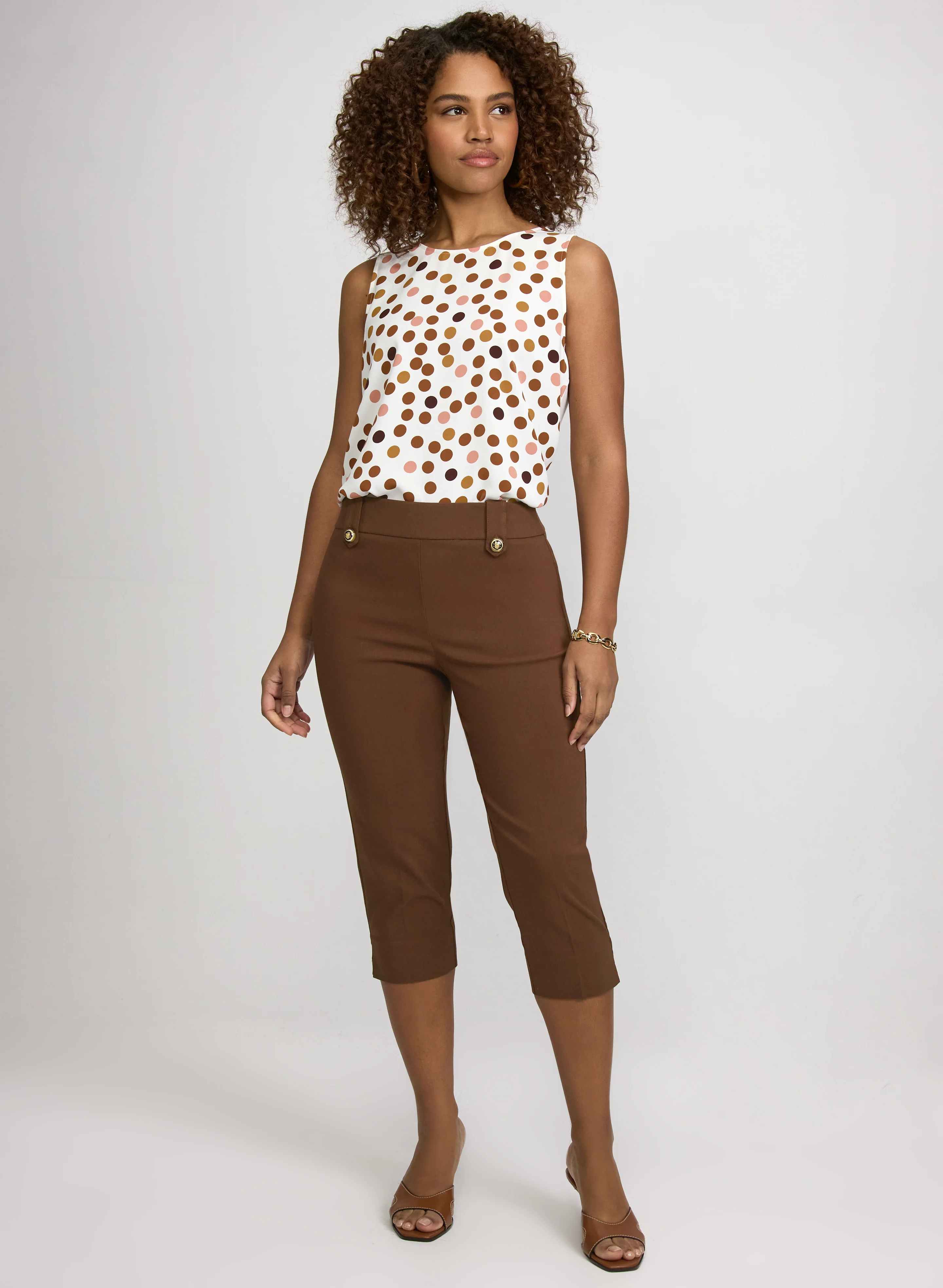 Bengaline Pull-On Capris - Image 3