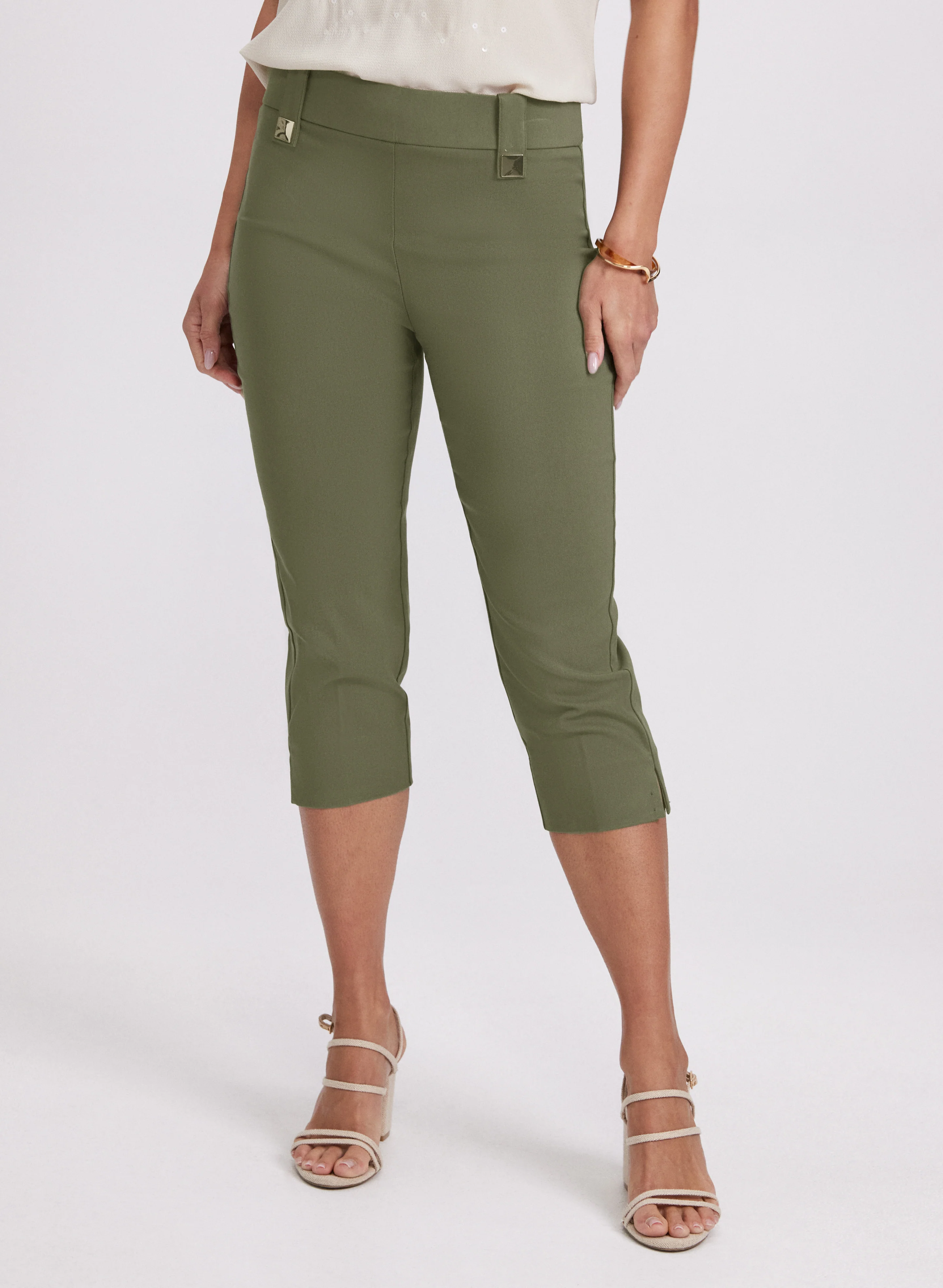 Bengaline Pull-On Capris