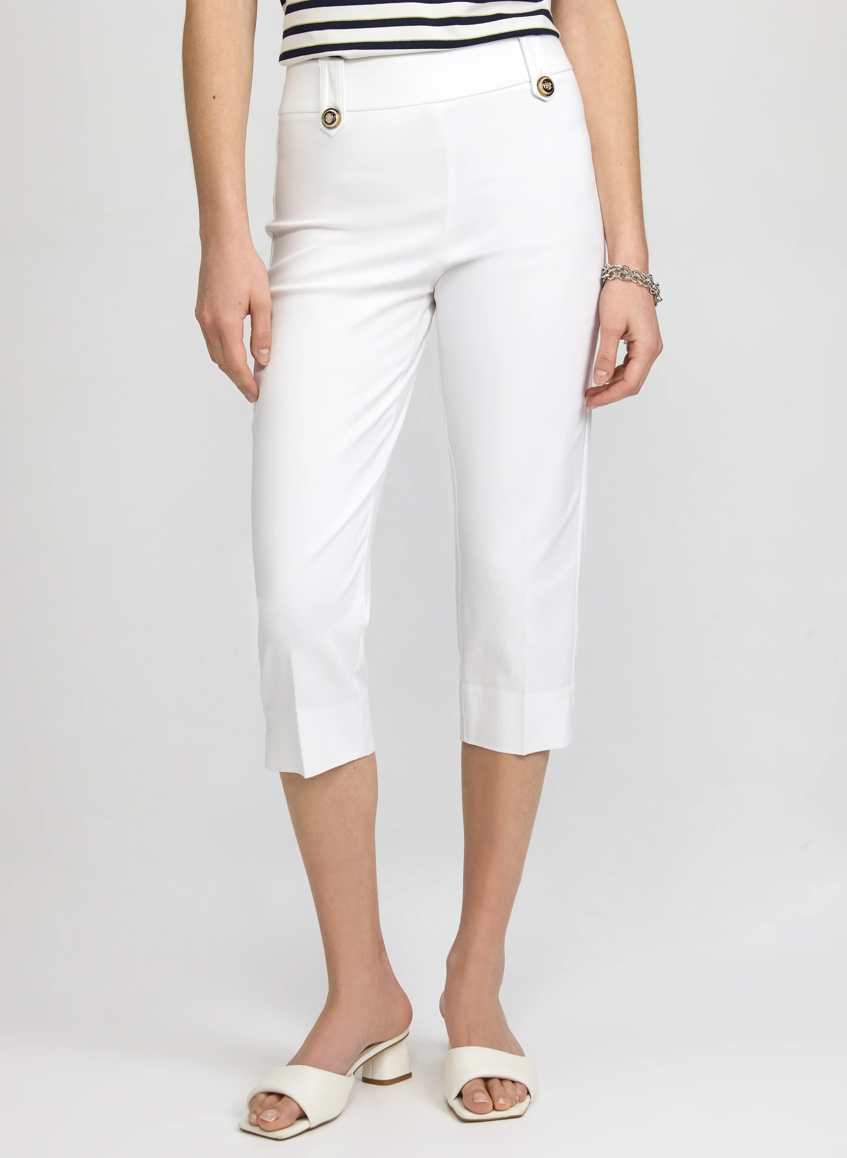 Bengaline Pull-On Capris