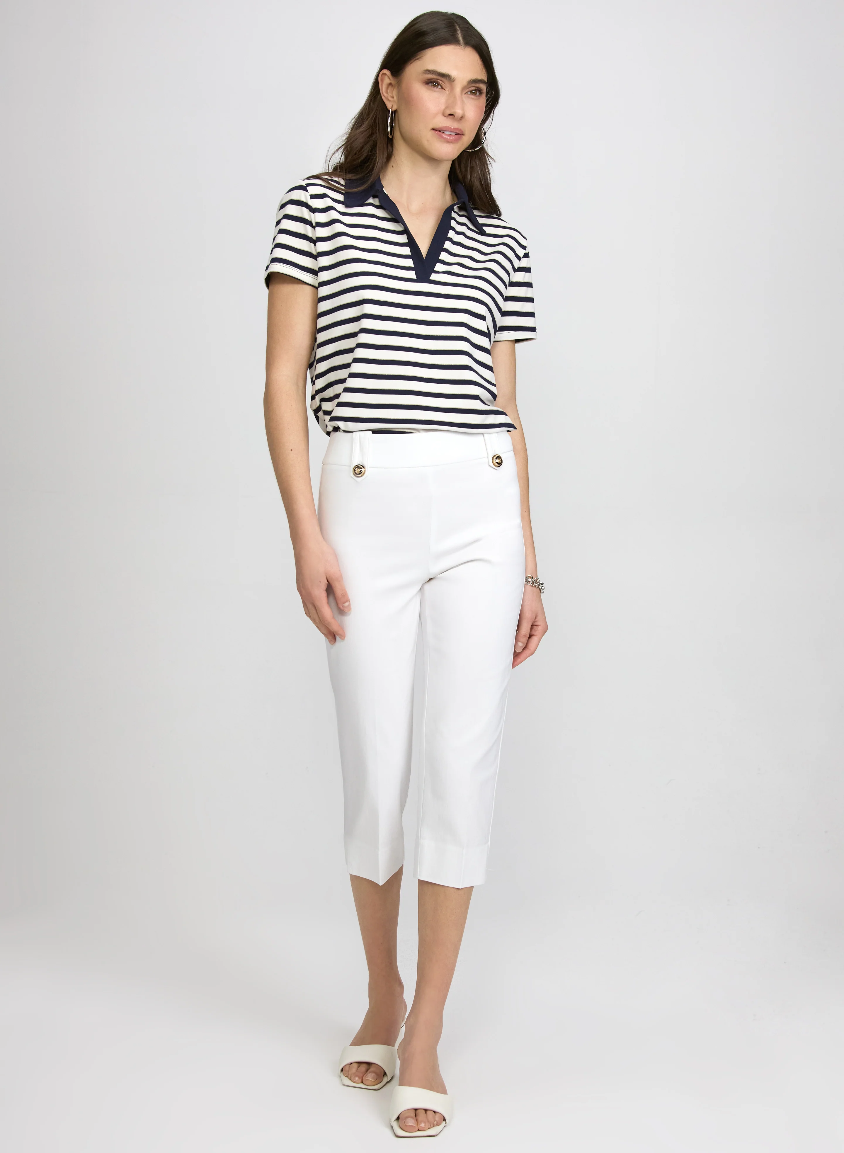 Bengaline Pull-On Capris - Image 3