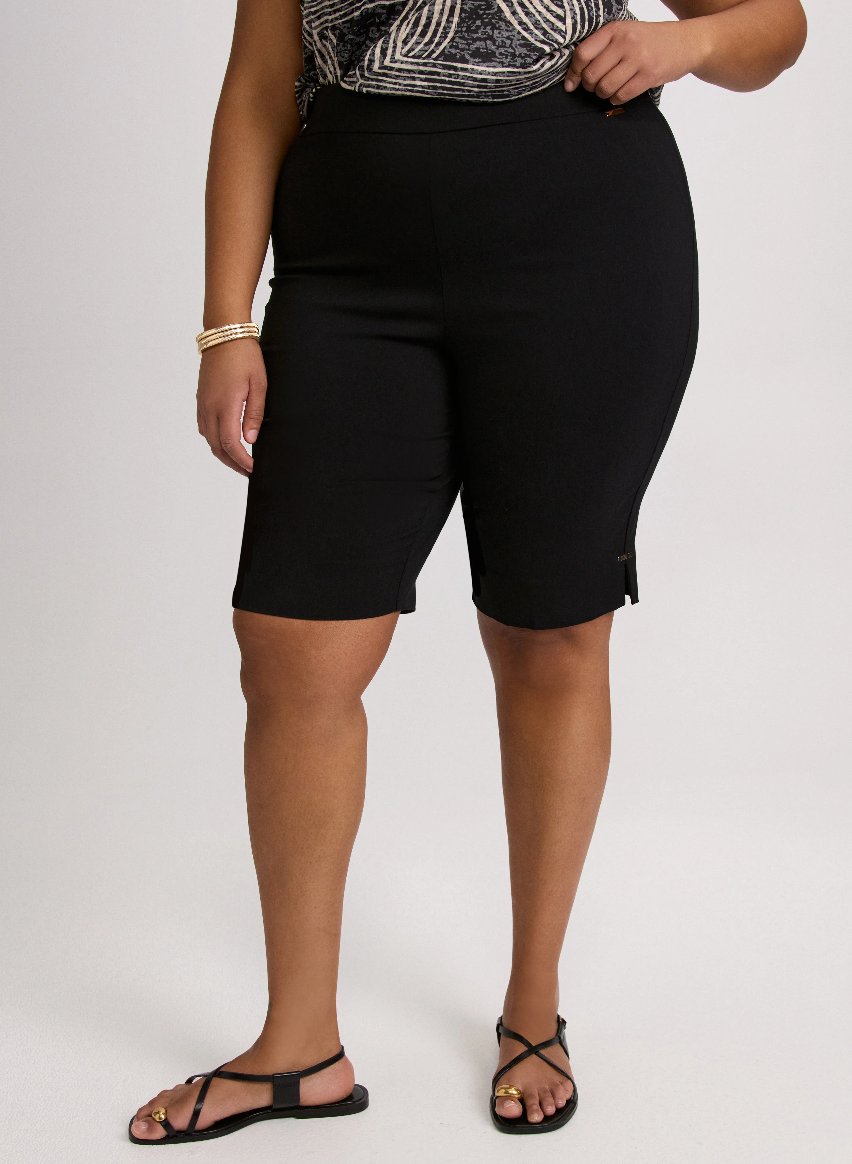 Bengaline Pull-On Shorts