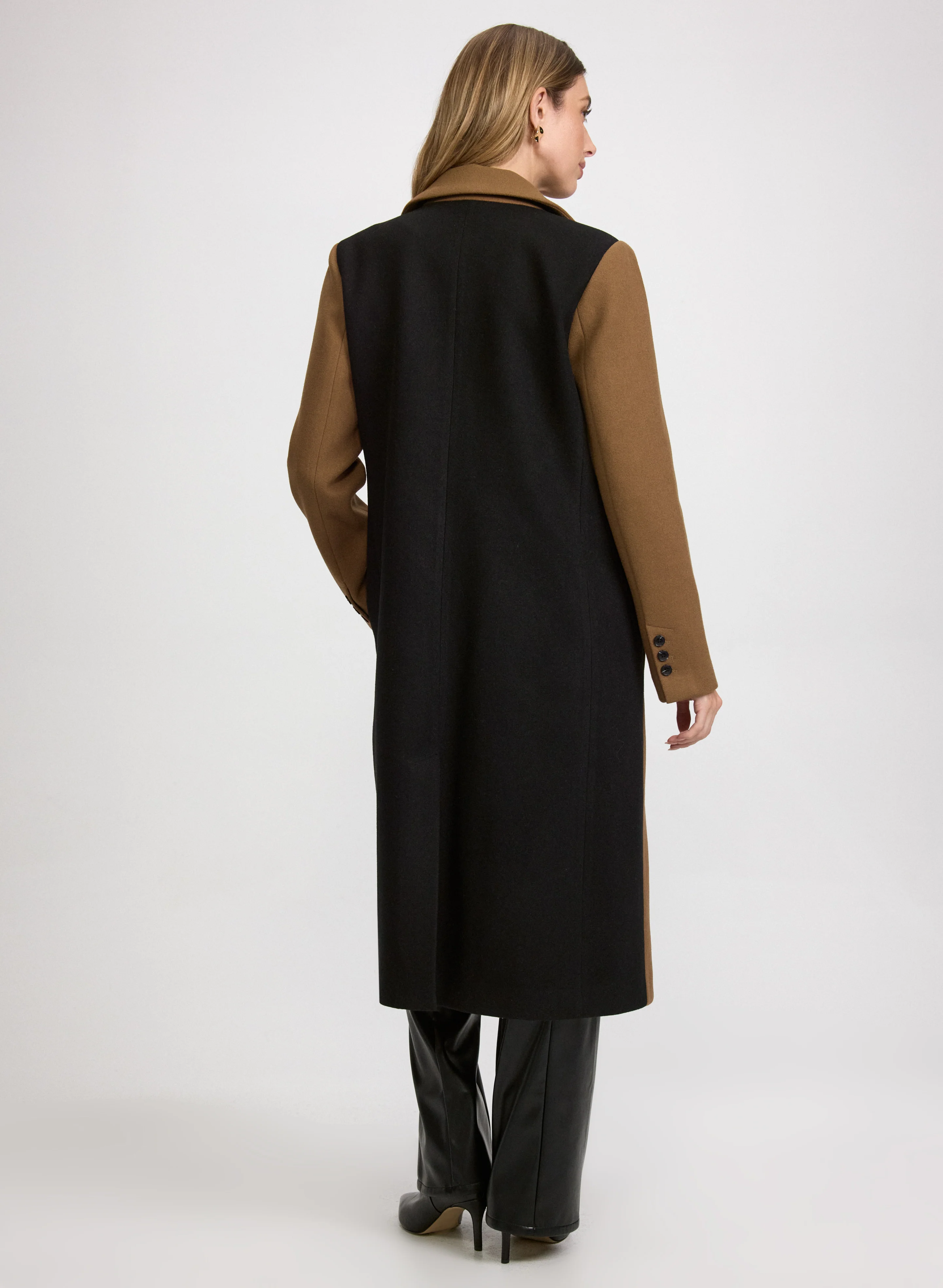 Bernardo - Chevron Pattern Coat - Image 4