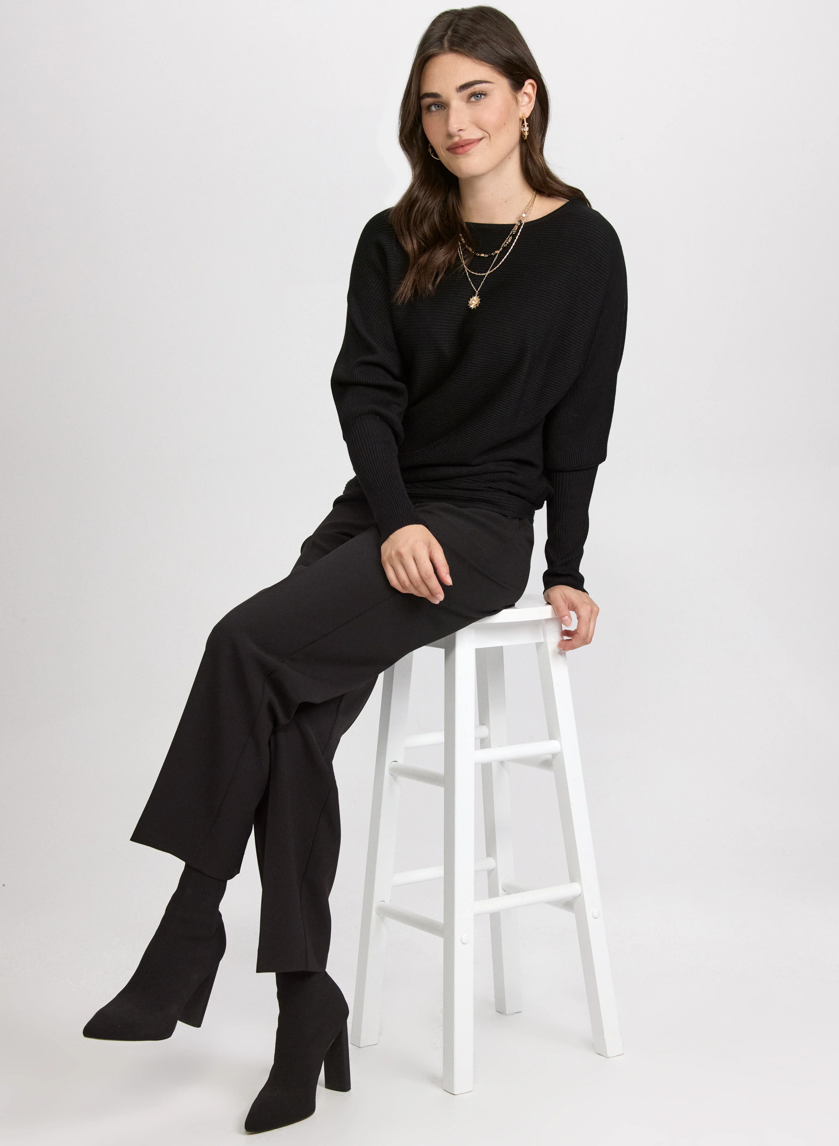 Boat Neck Sweater - Image 3