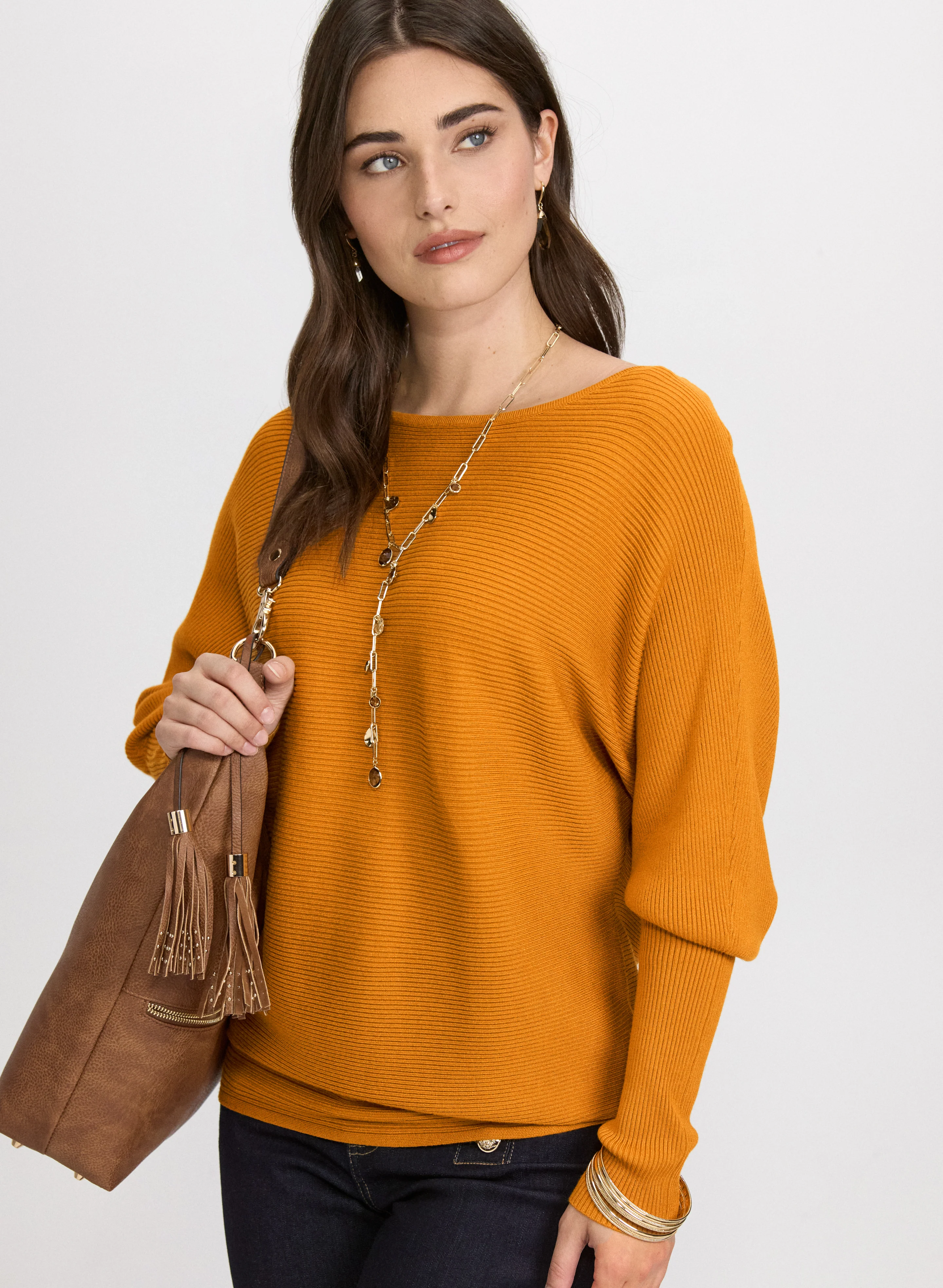 Boat Neck Sweater