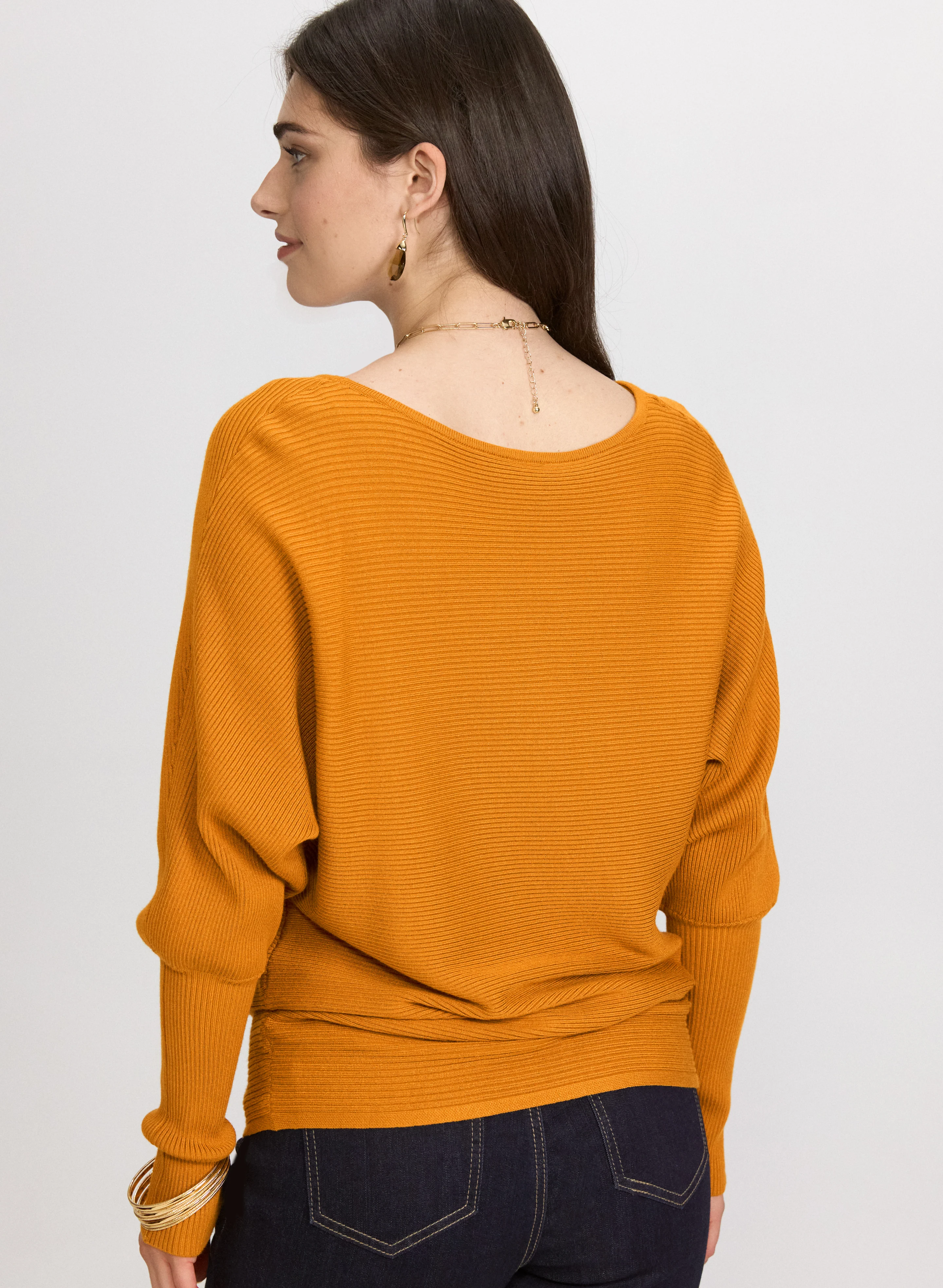Boat Neck Sweater - Image 4