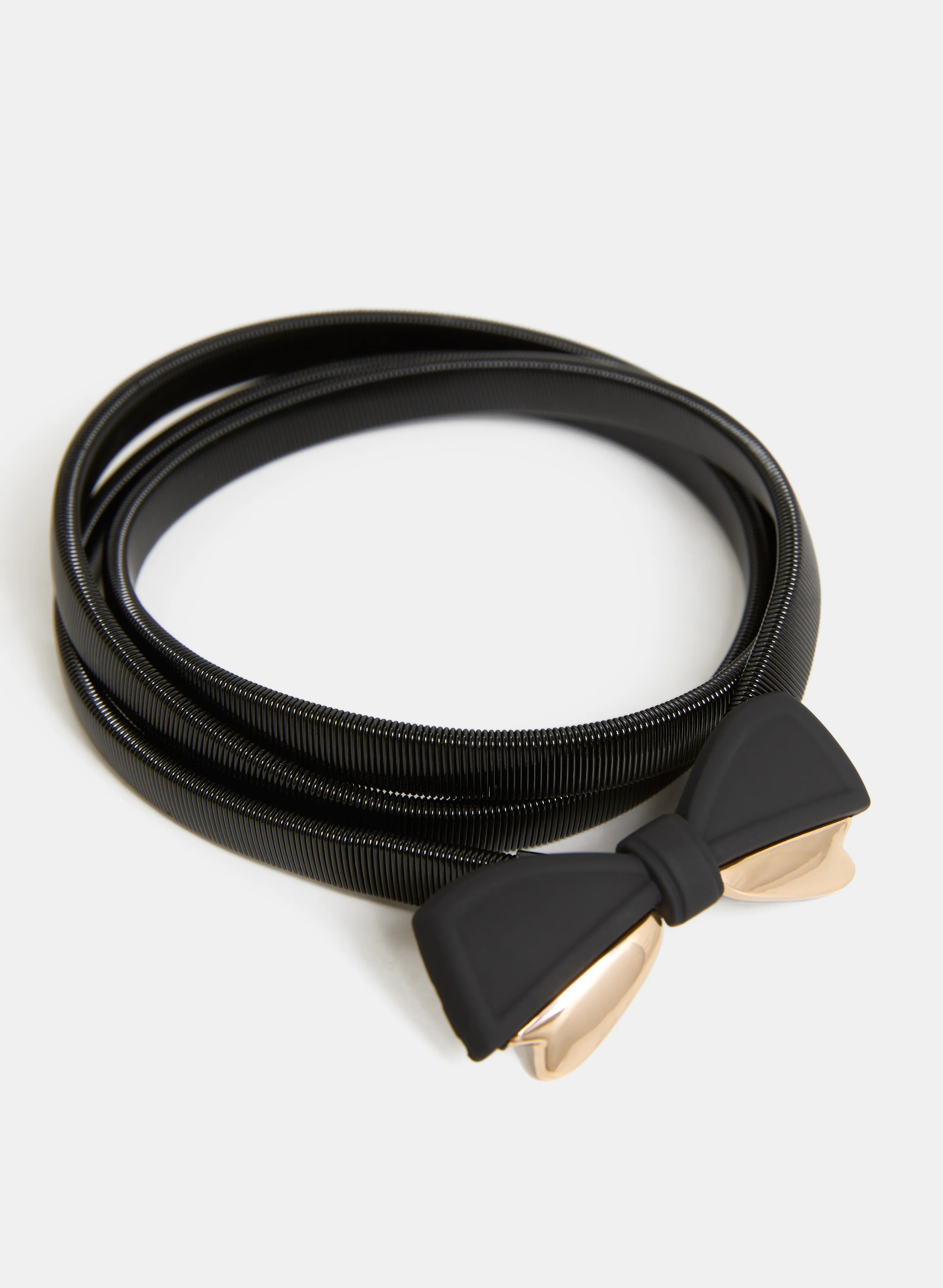 Bow Detail Thin Belt - Image 2