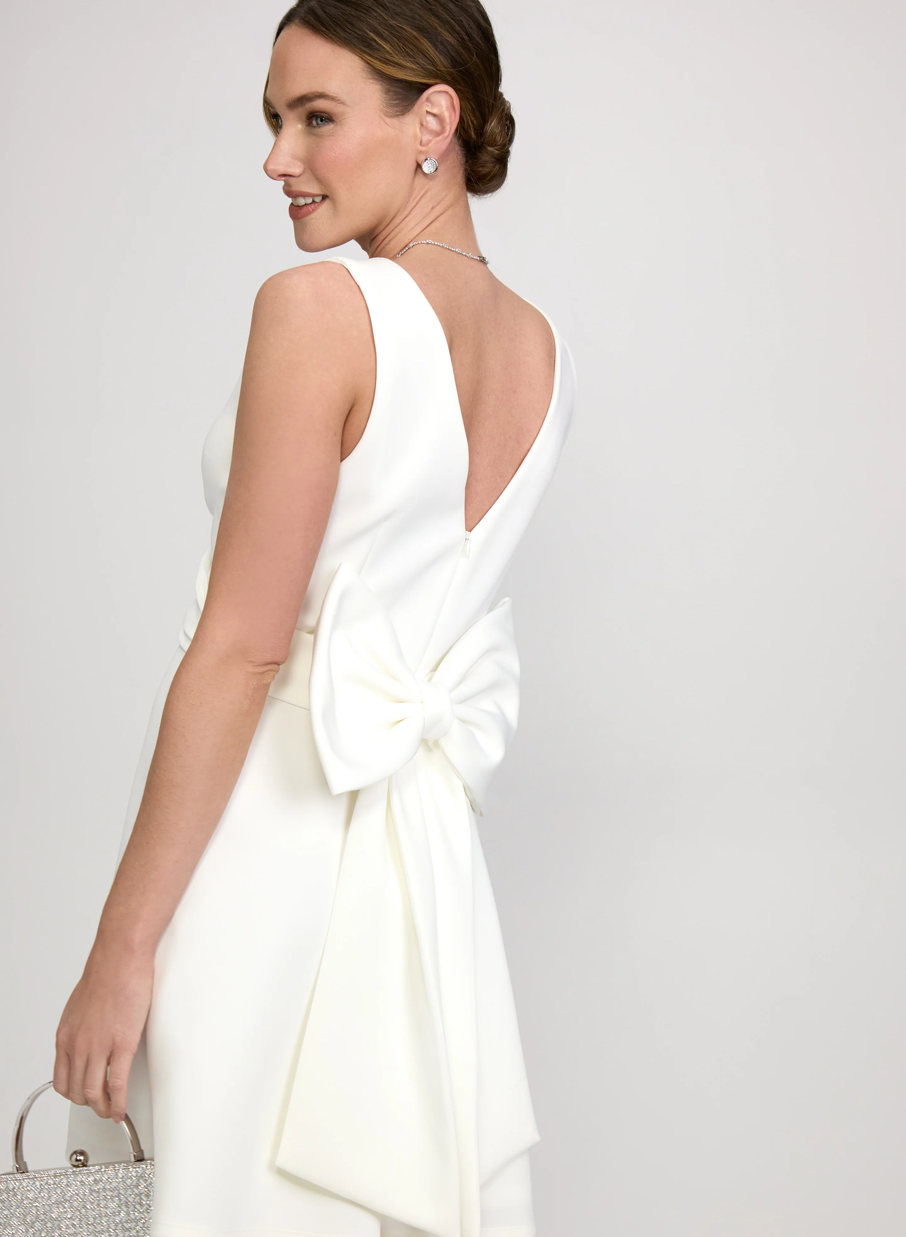 Bow Embellished Dress - Image 4