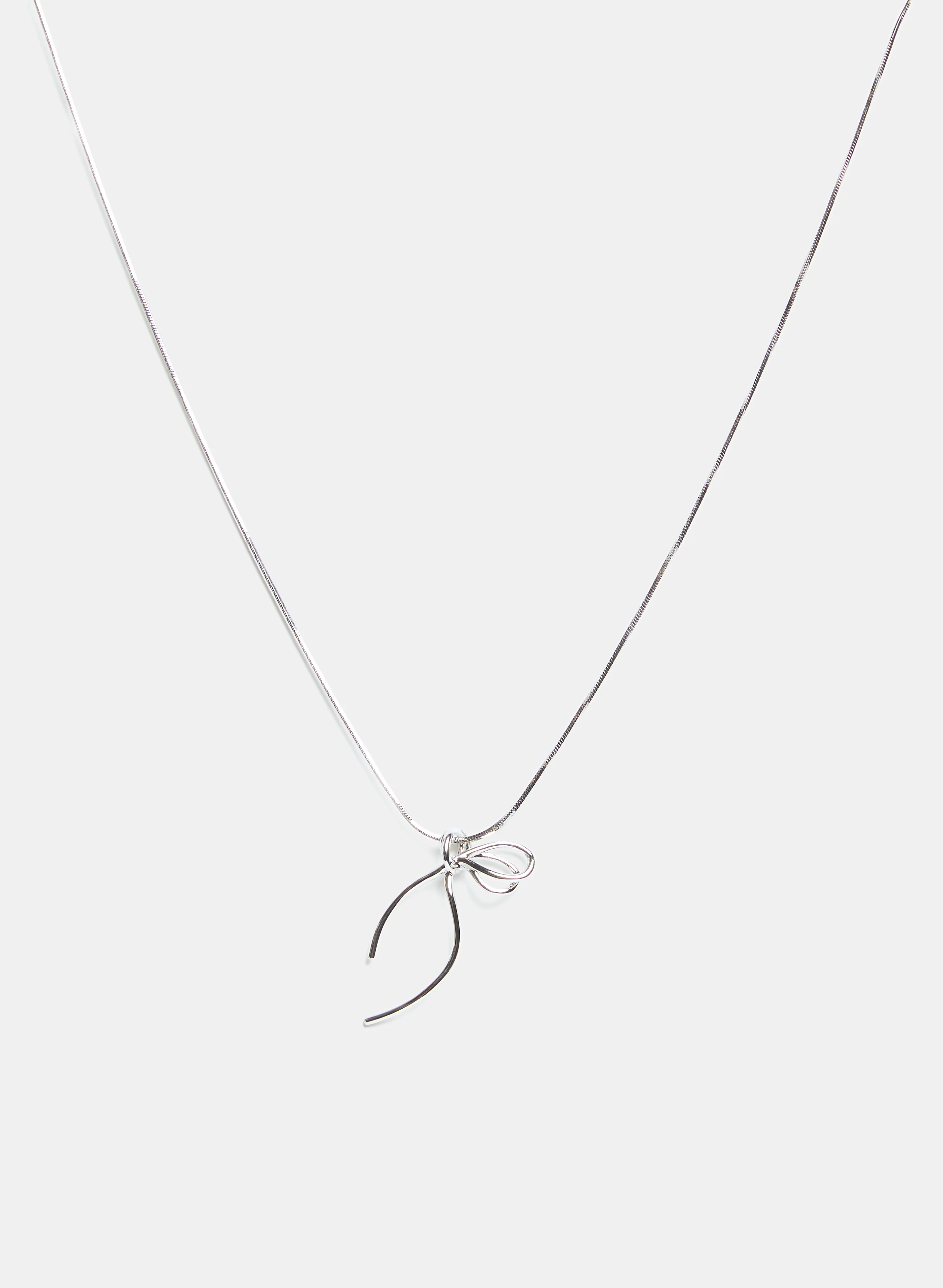 Bow Pendant Necklace