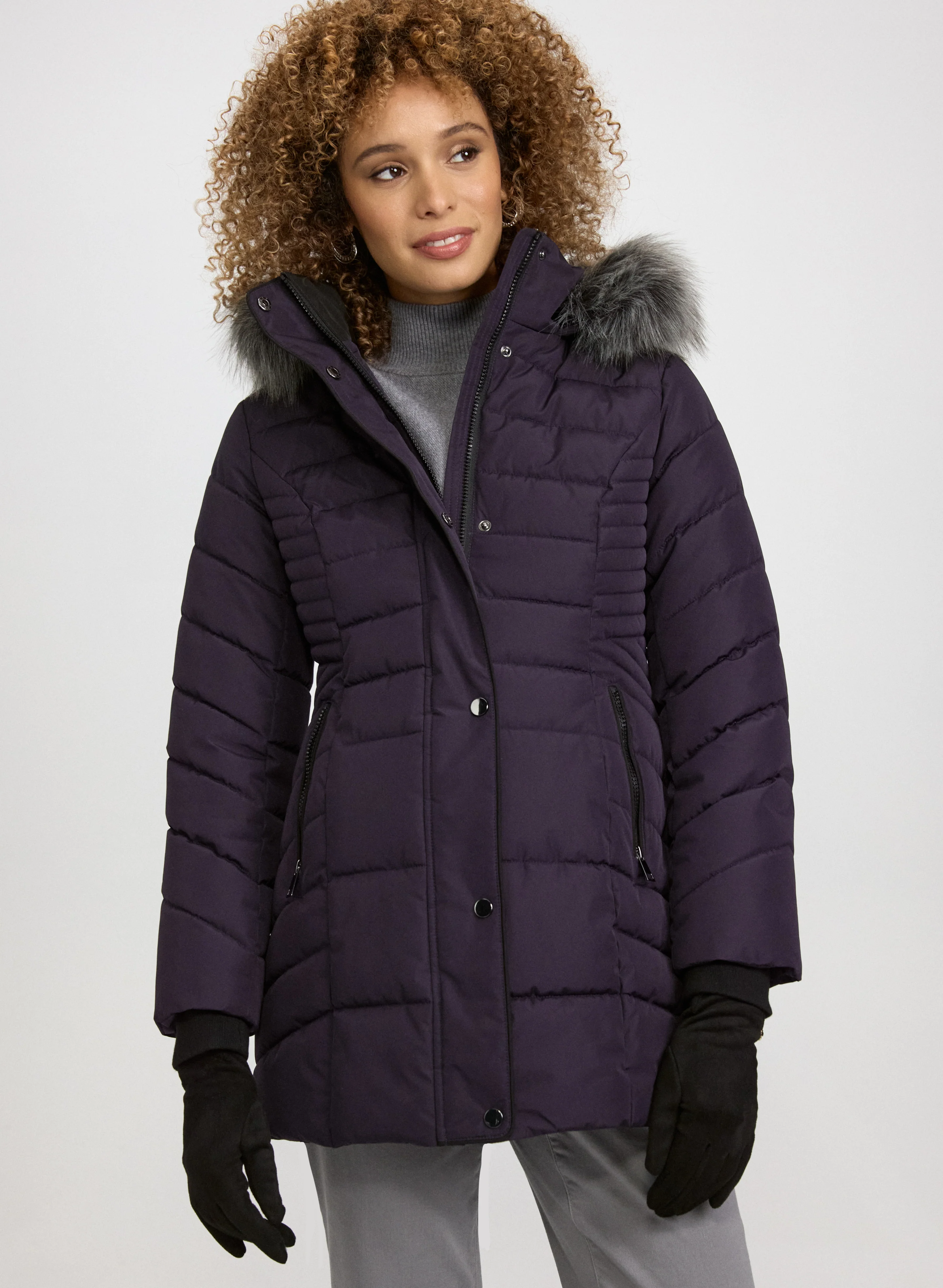 Box Quilted Coat