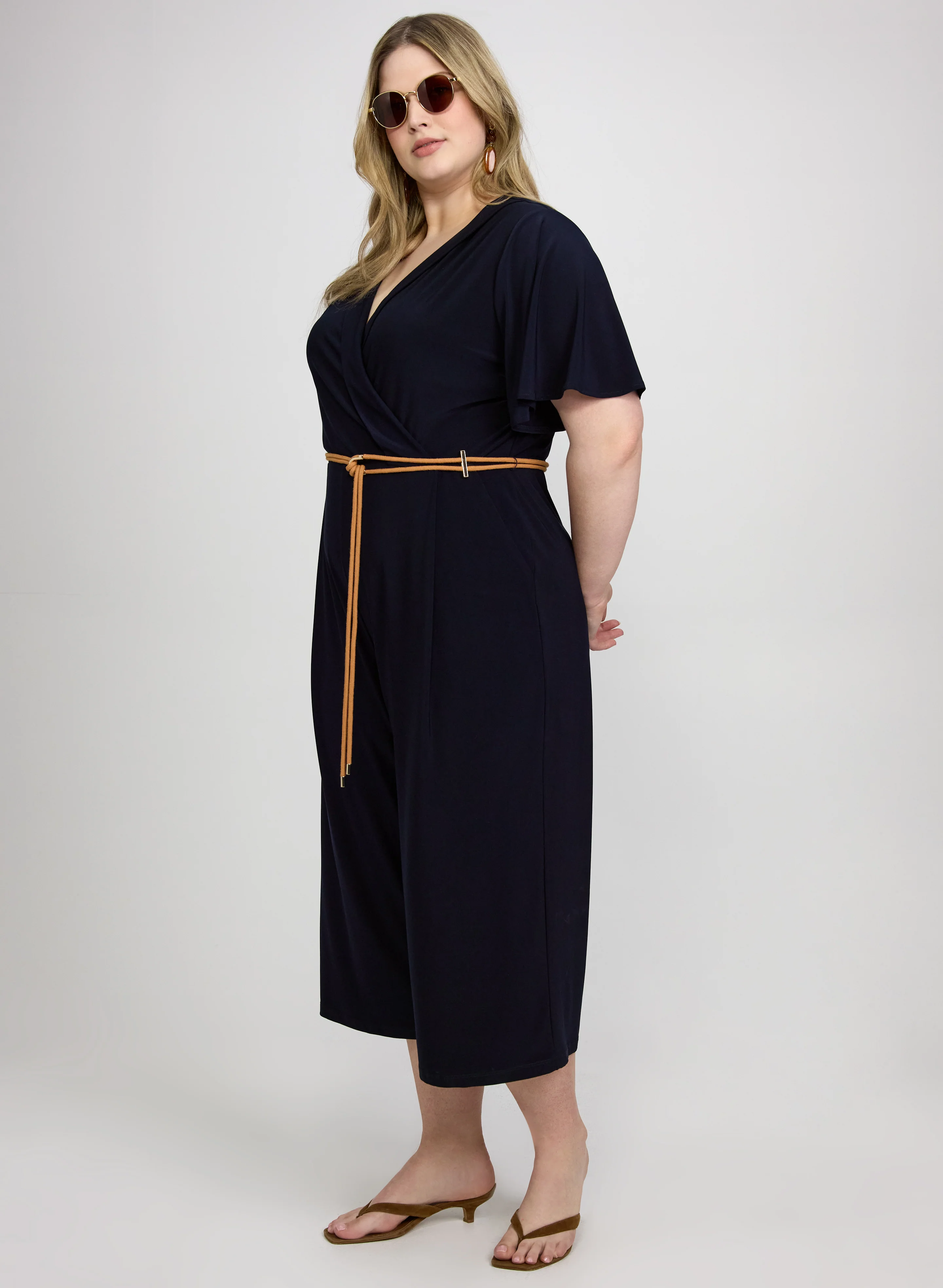 Braided Belt Jumpsuit - Image 2