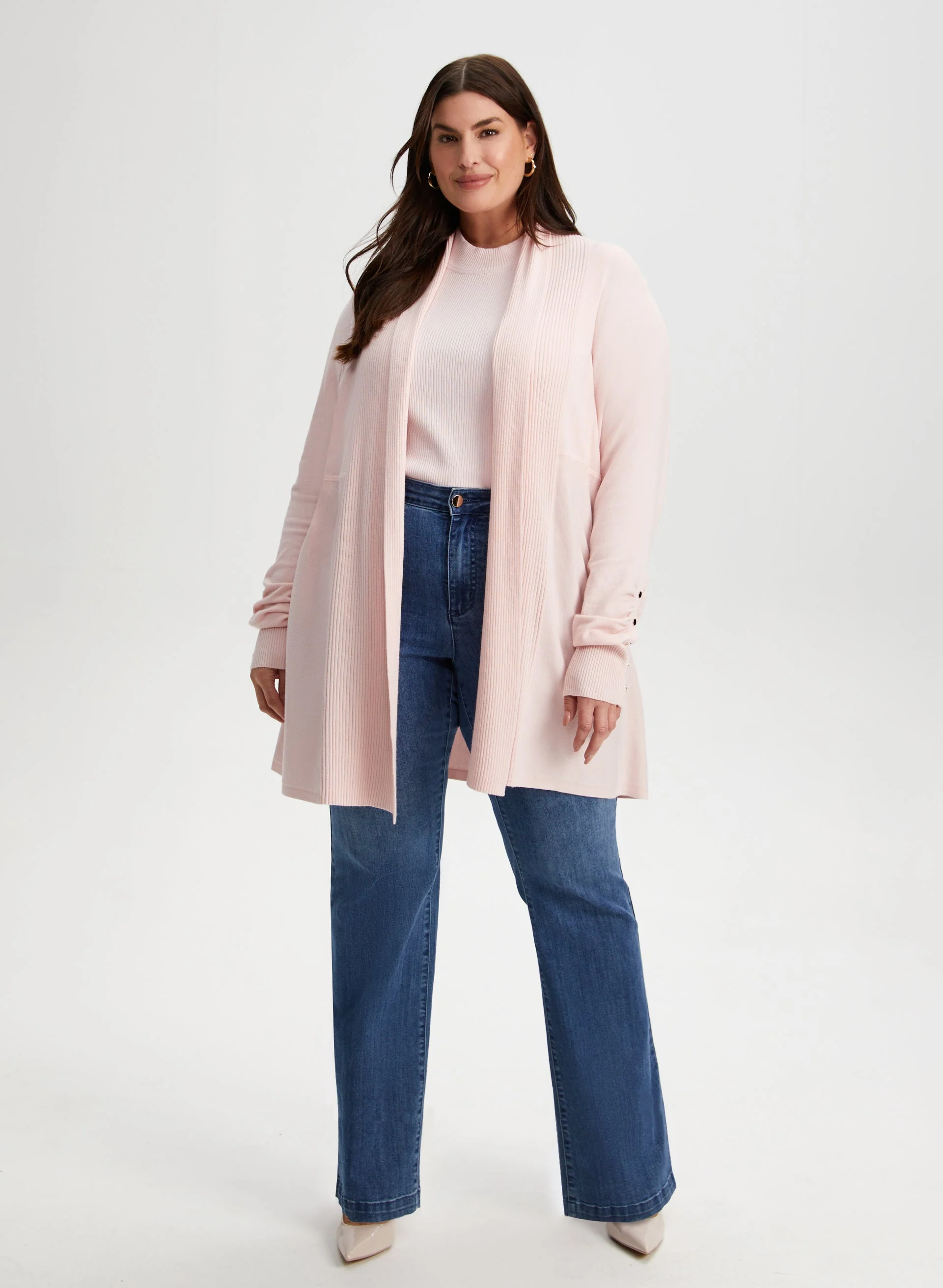 Button Detail Cardigan - Image 5