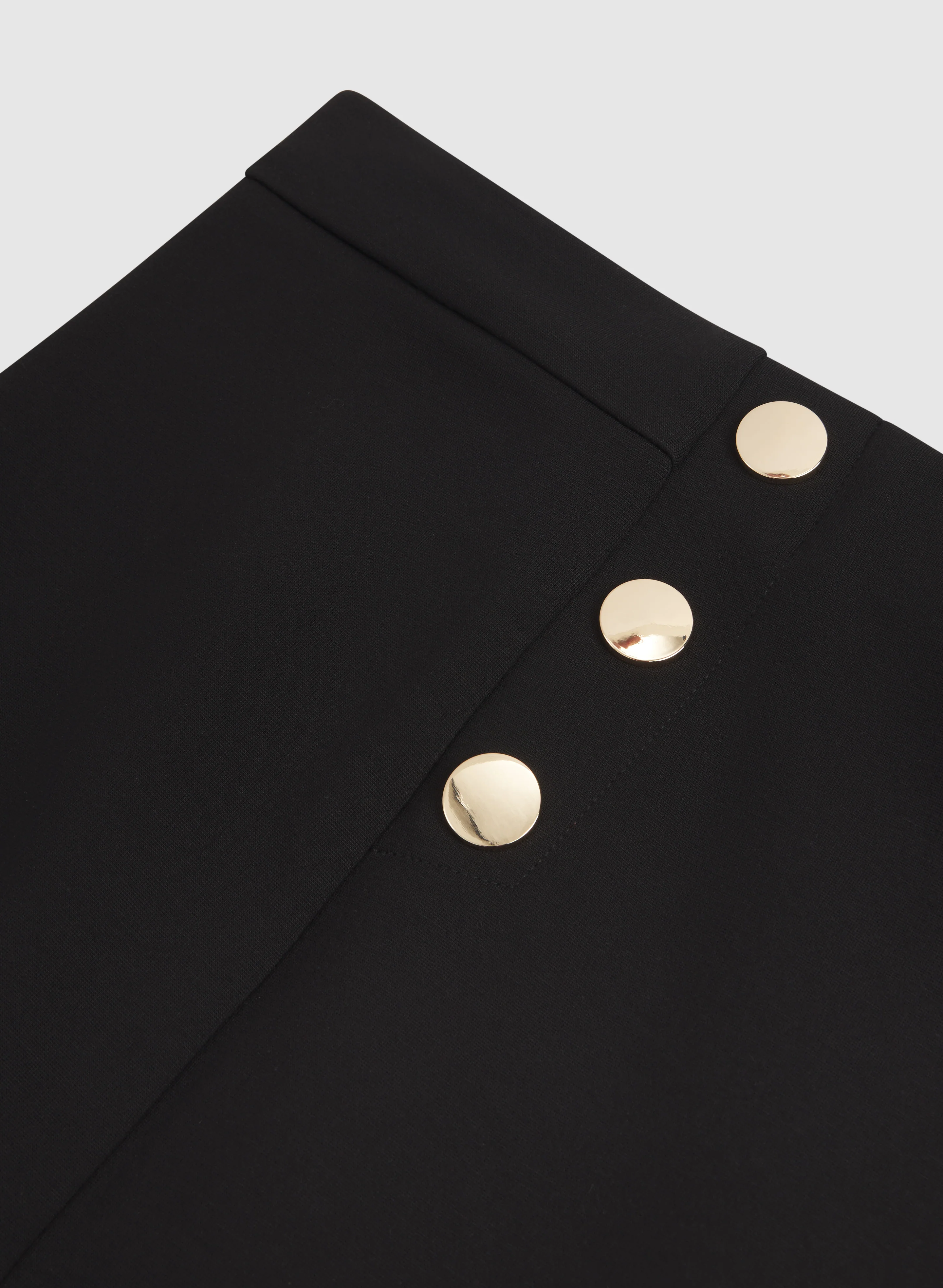 Button Detail Pencil Skirt - Image 7