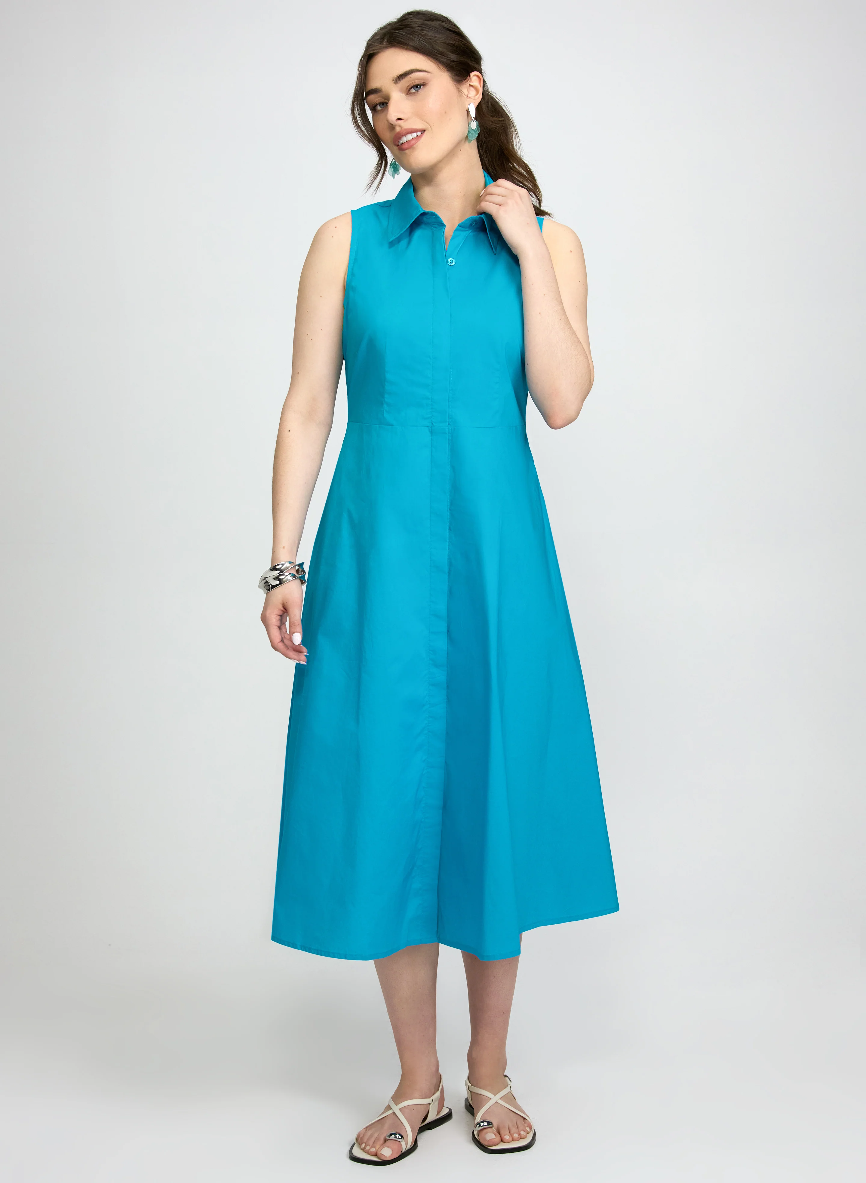 Button-Down Shirt Dress