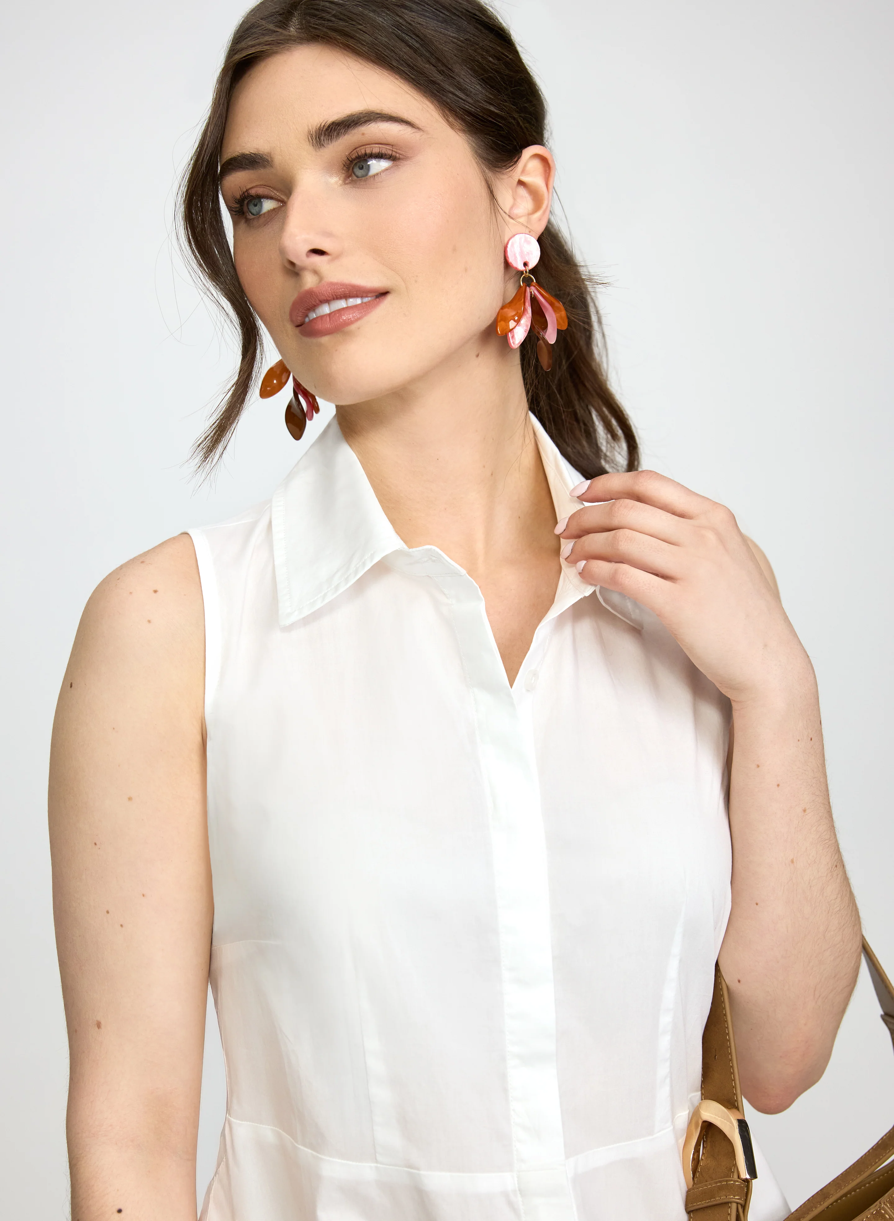 Button-Down Shirt Dress - Image 2