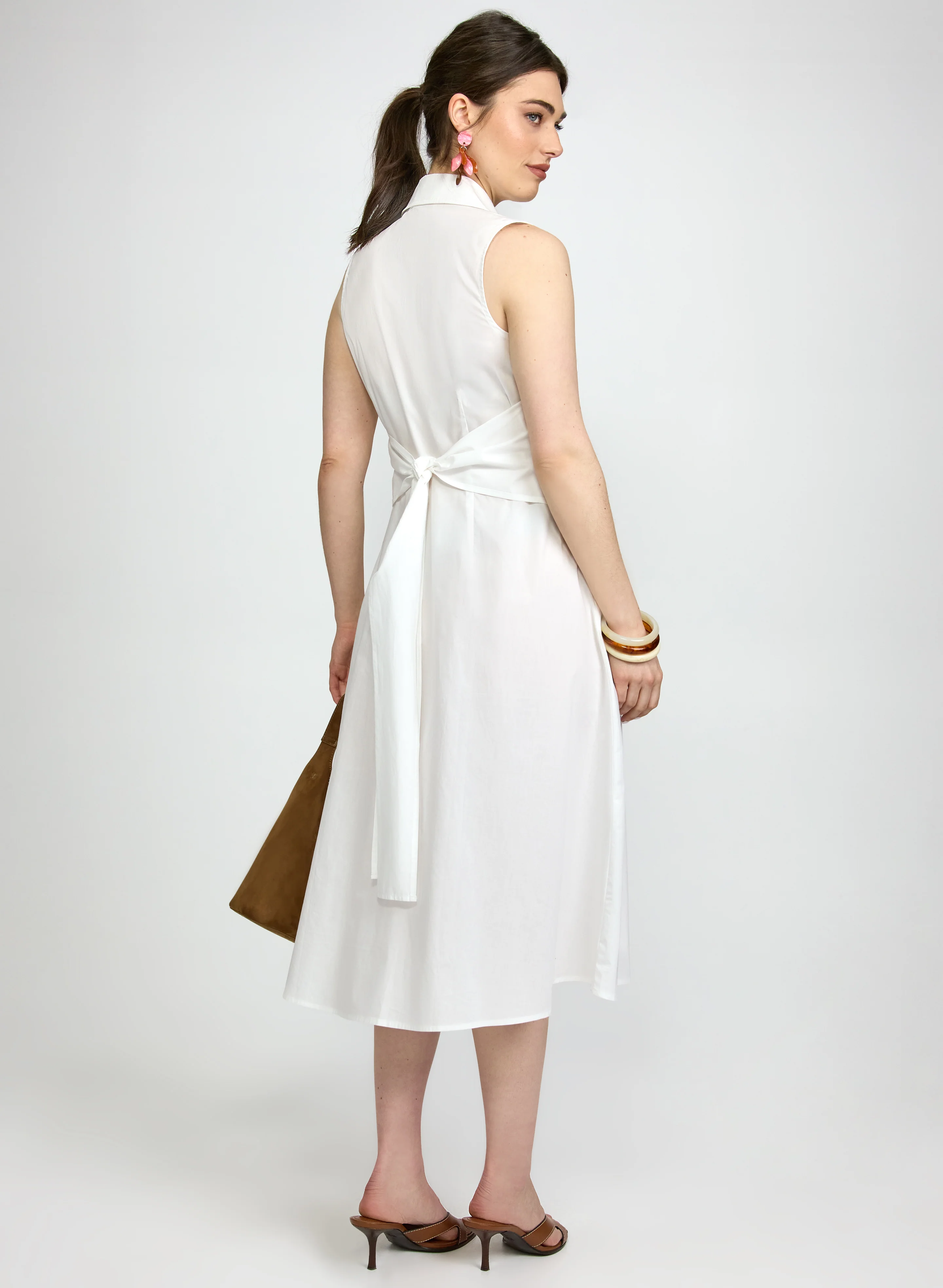 Button-Down Shirt Dress - Image 4