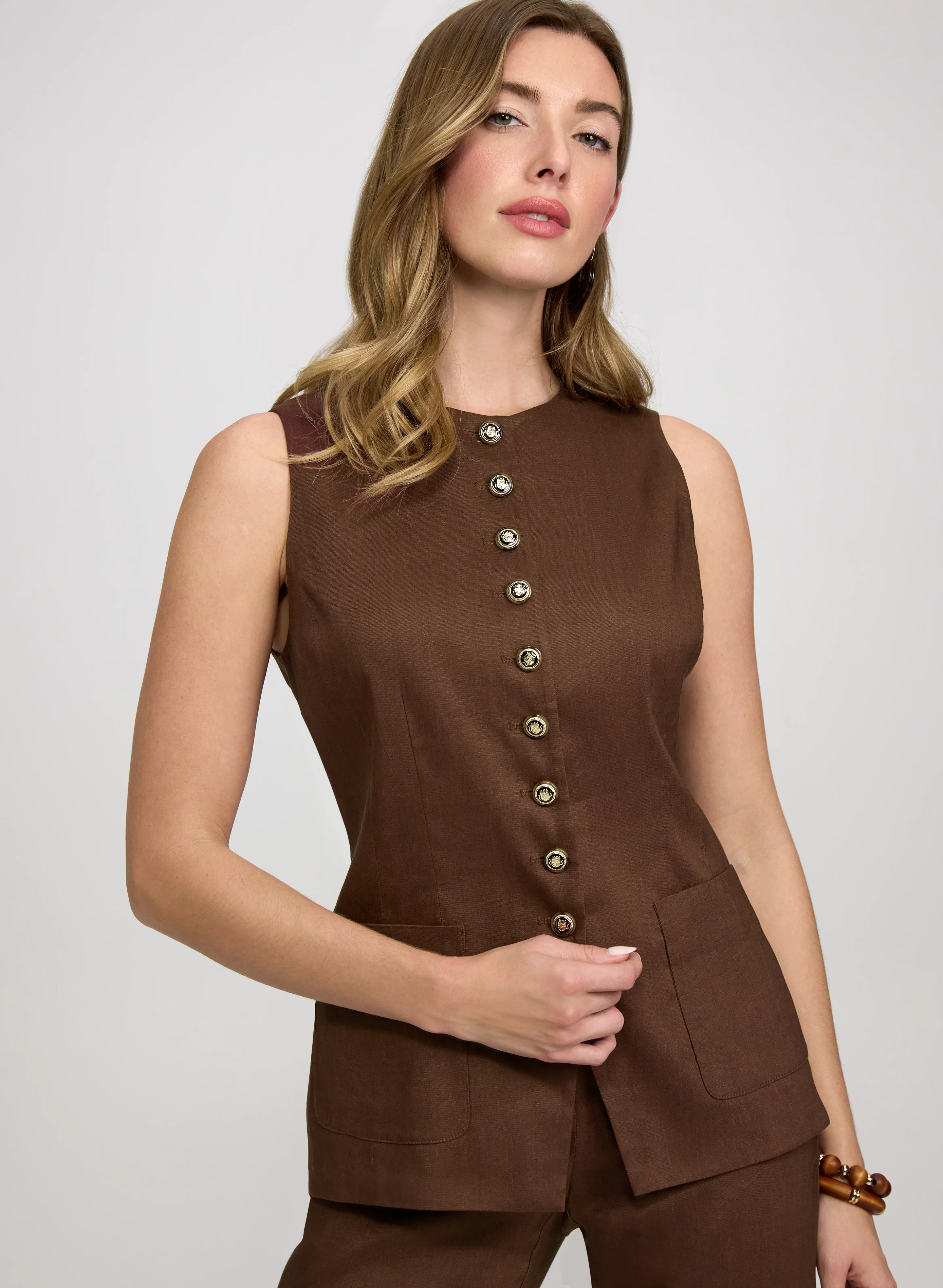 Button-Down Vest