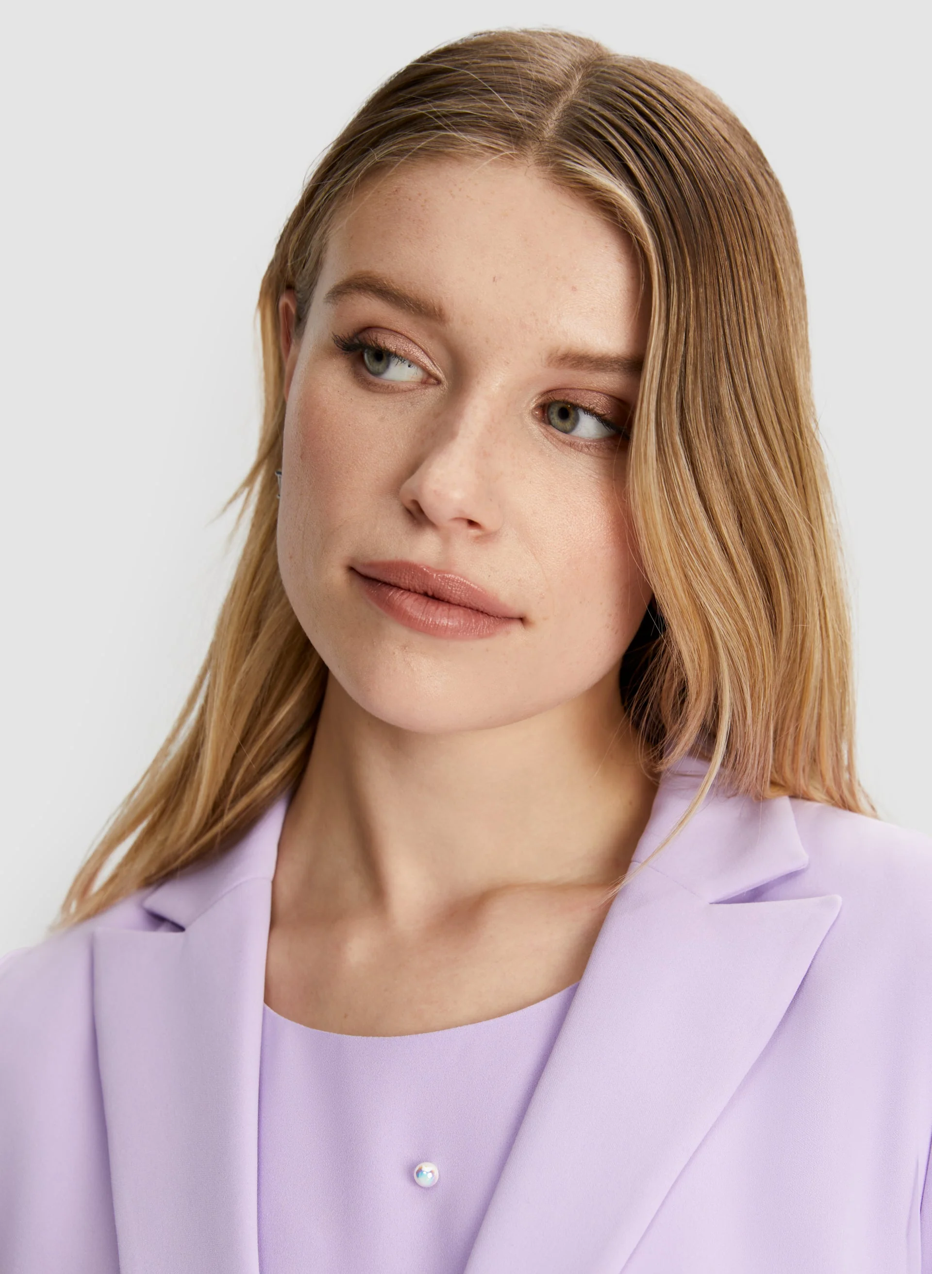 Button Front Blazer - Image 4